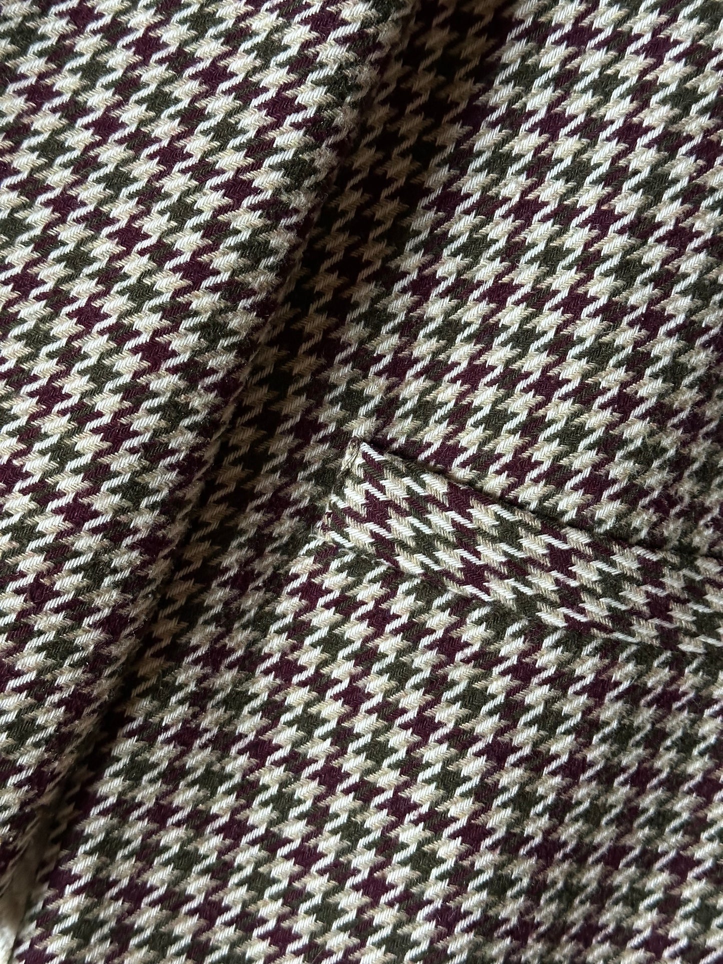 Vintage Pied-de-poule Wool Blazer
