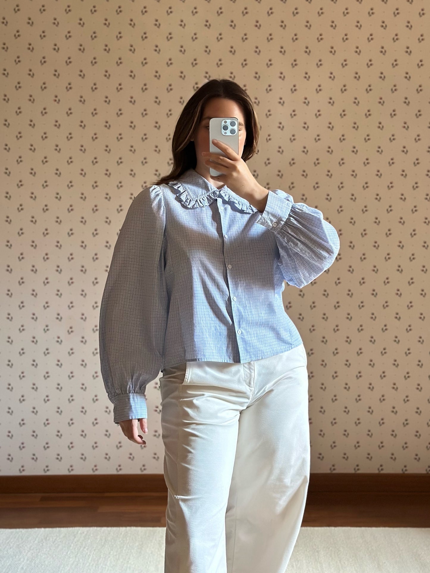 Frilled Collar Lazzari Shirt