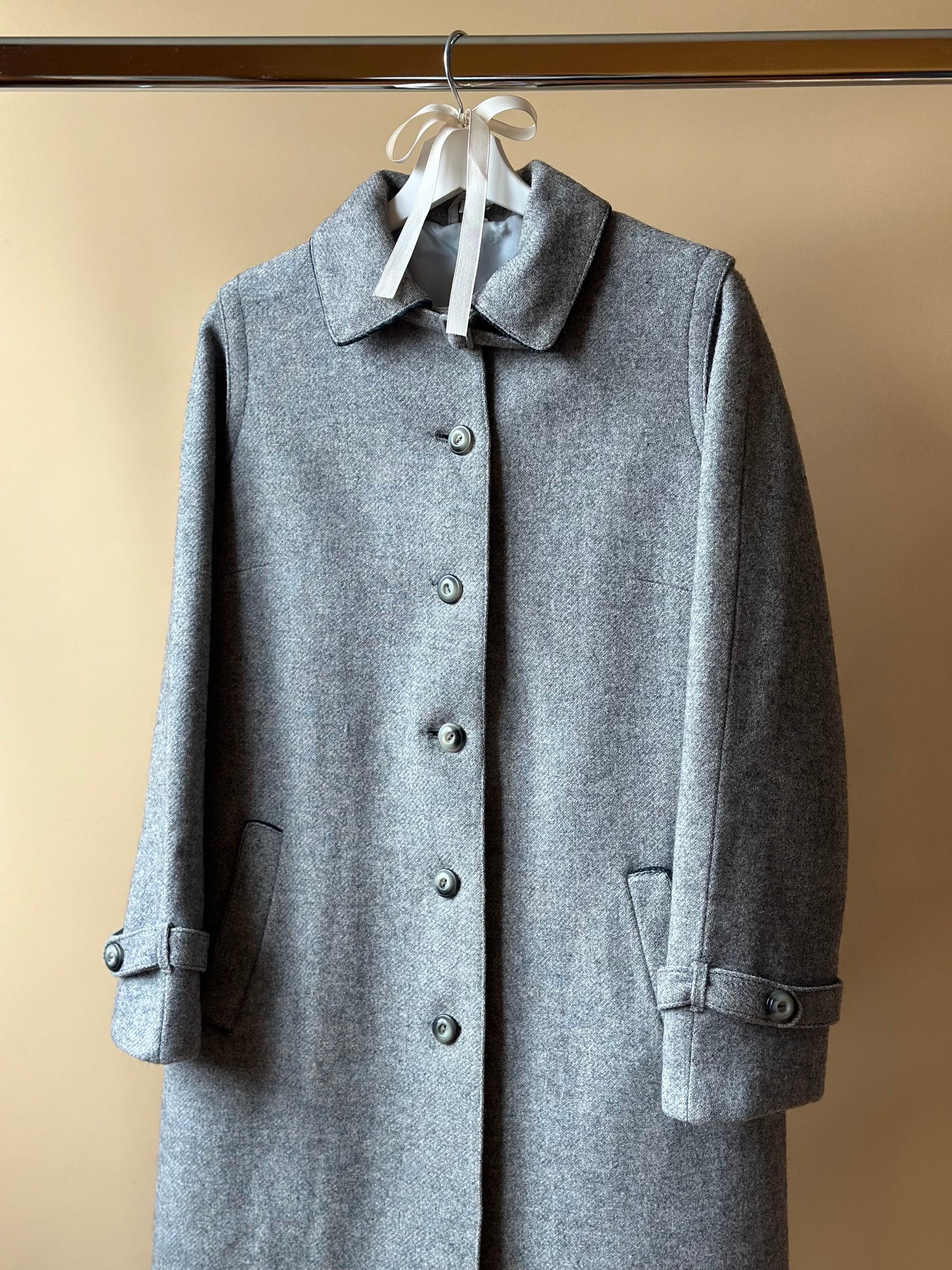 Vintage Gray Loden Coat