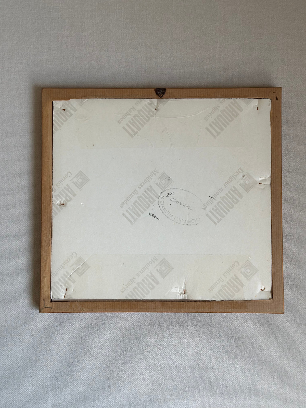 Antique Framed Fish Print - Pike