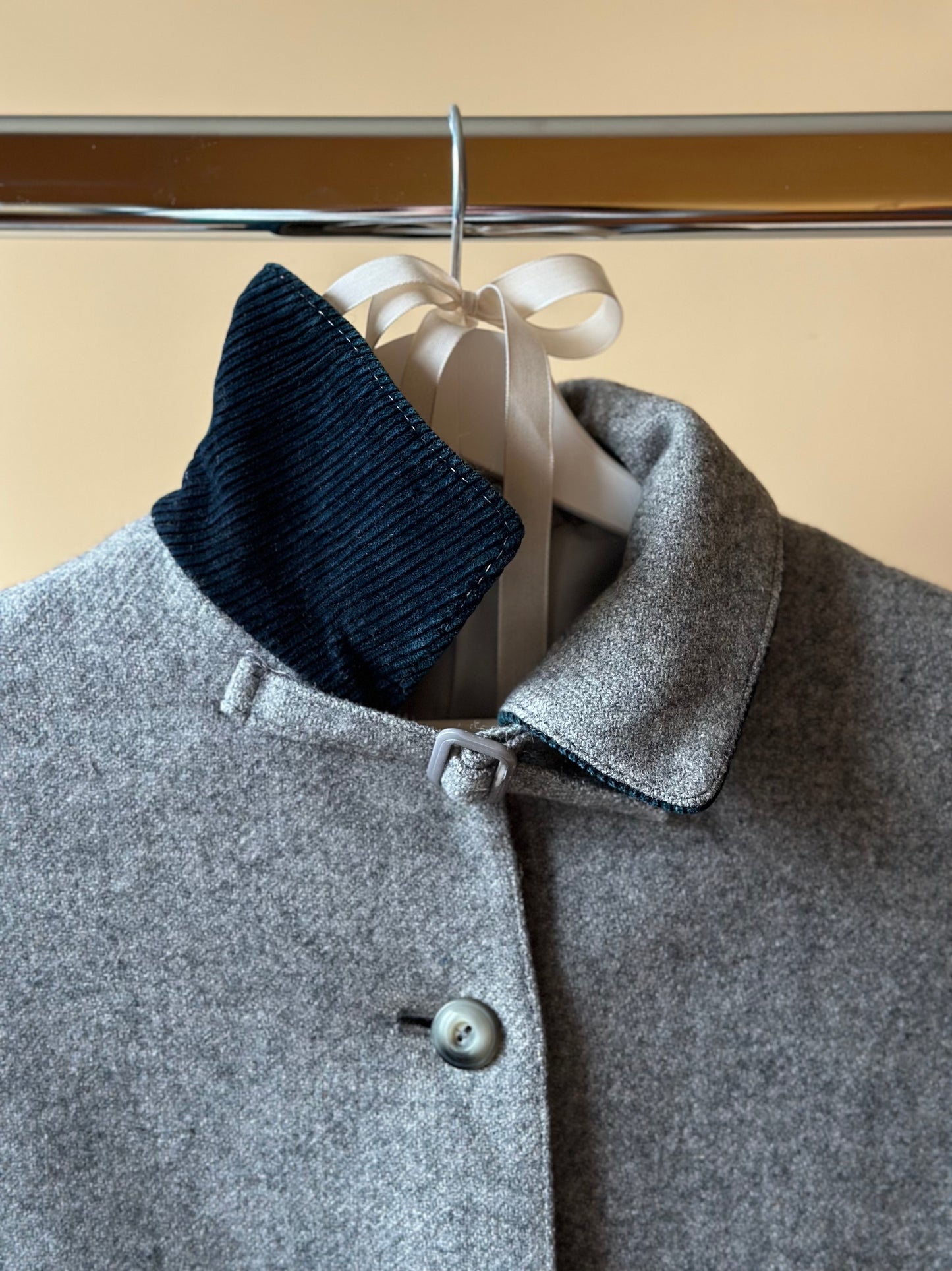Vintage Gray Loden Coat