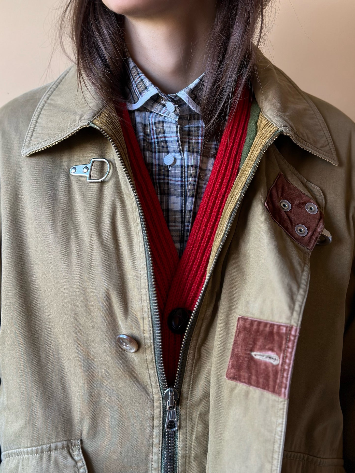 Vintage Khaki Work Jacket