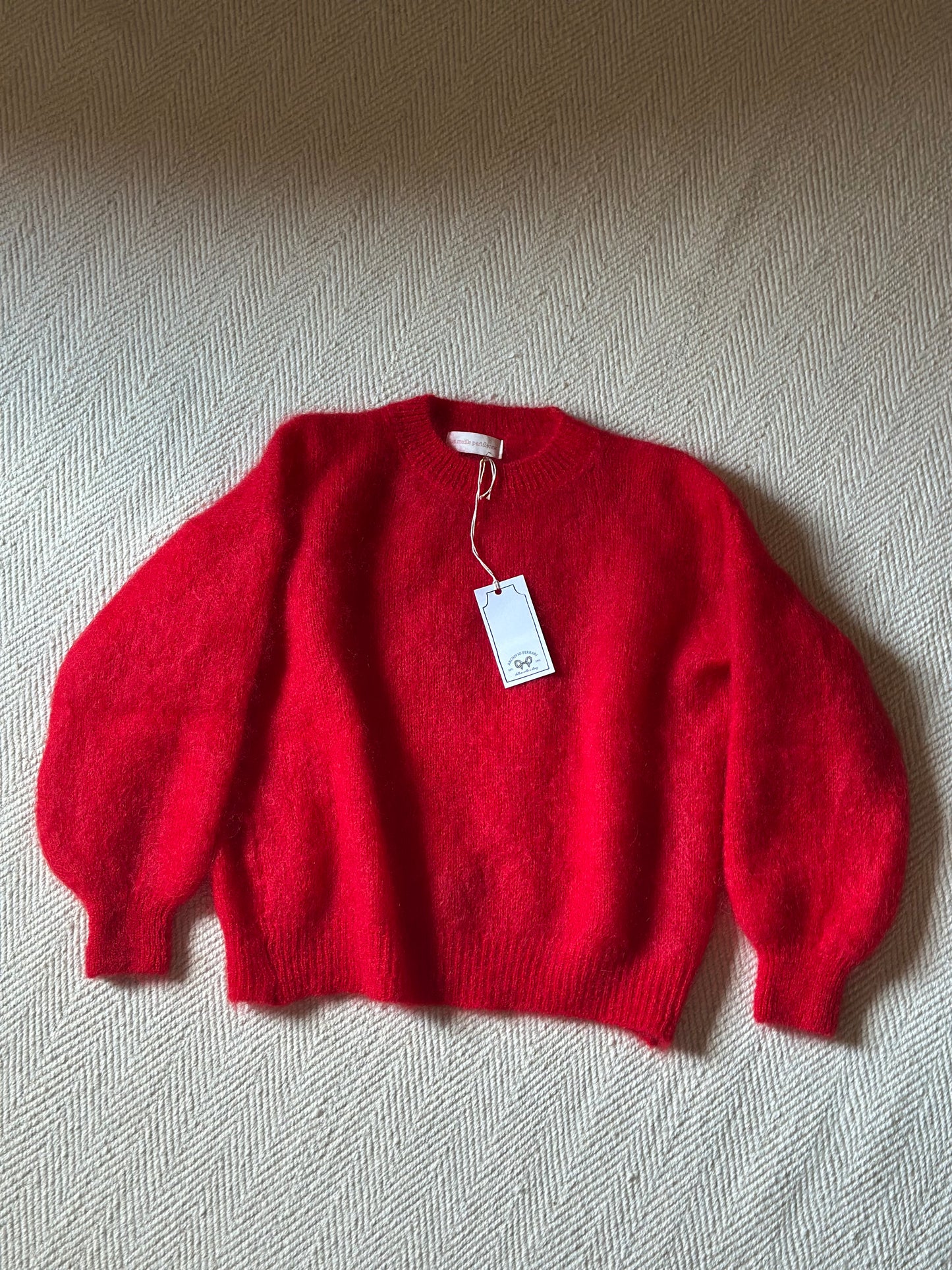 Red Mohair Sweater