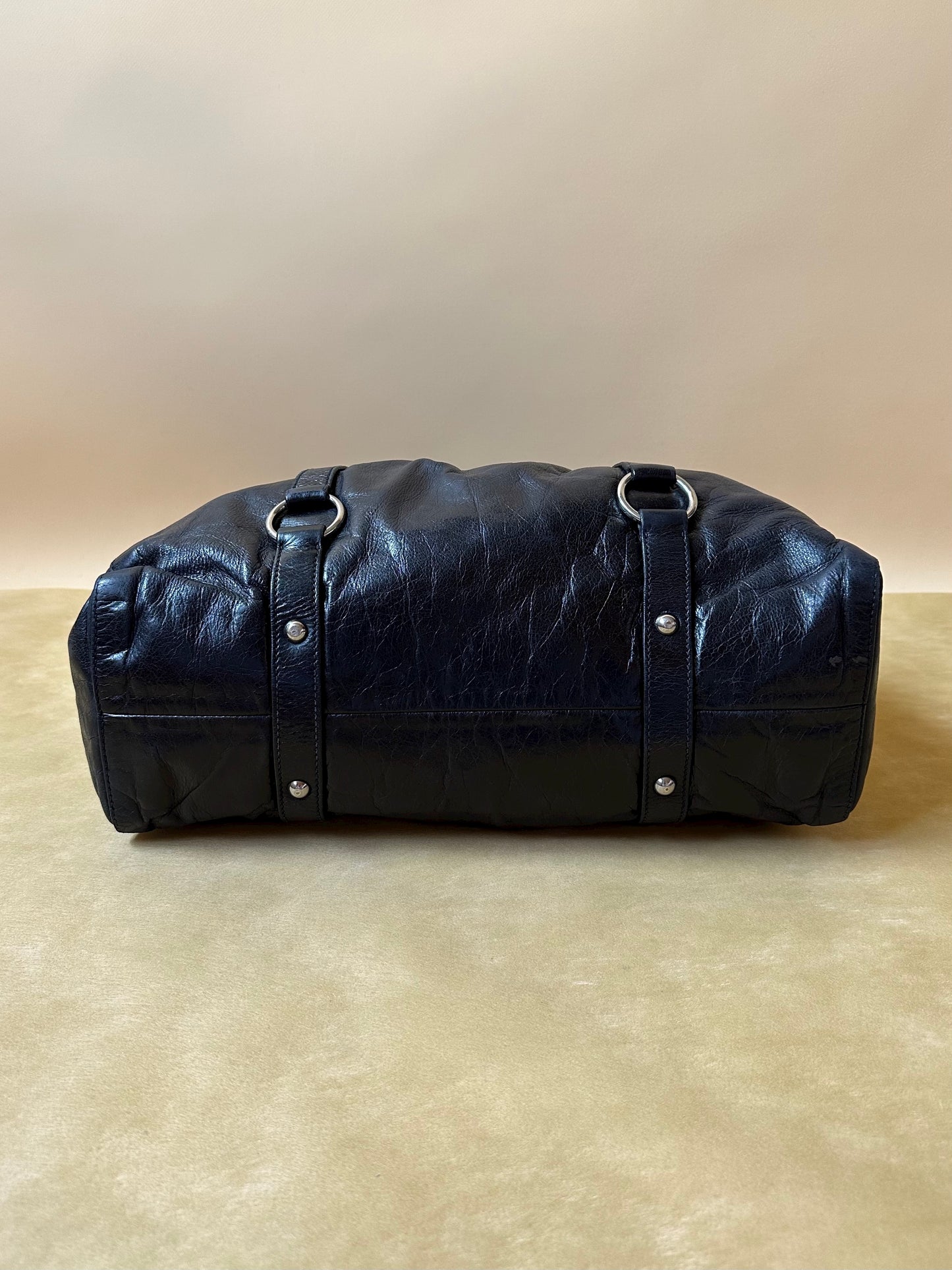 Miu Miu Vitello Lux Shopping Tote
