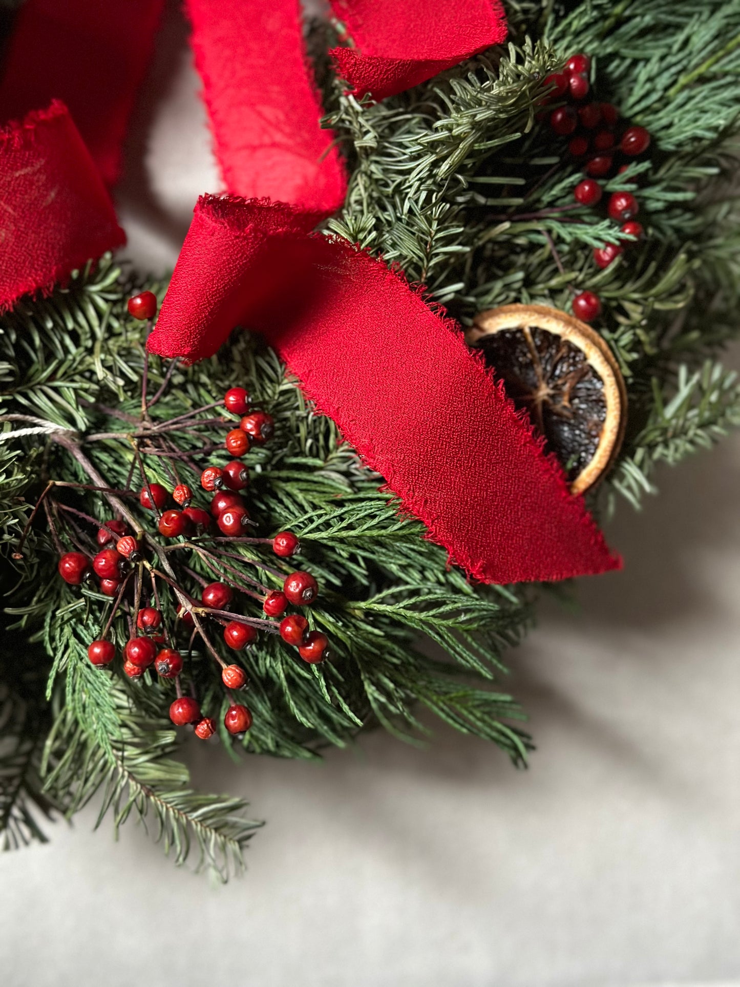 Handmade Christmas Garland - Dried Oranges
