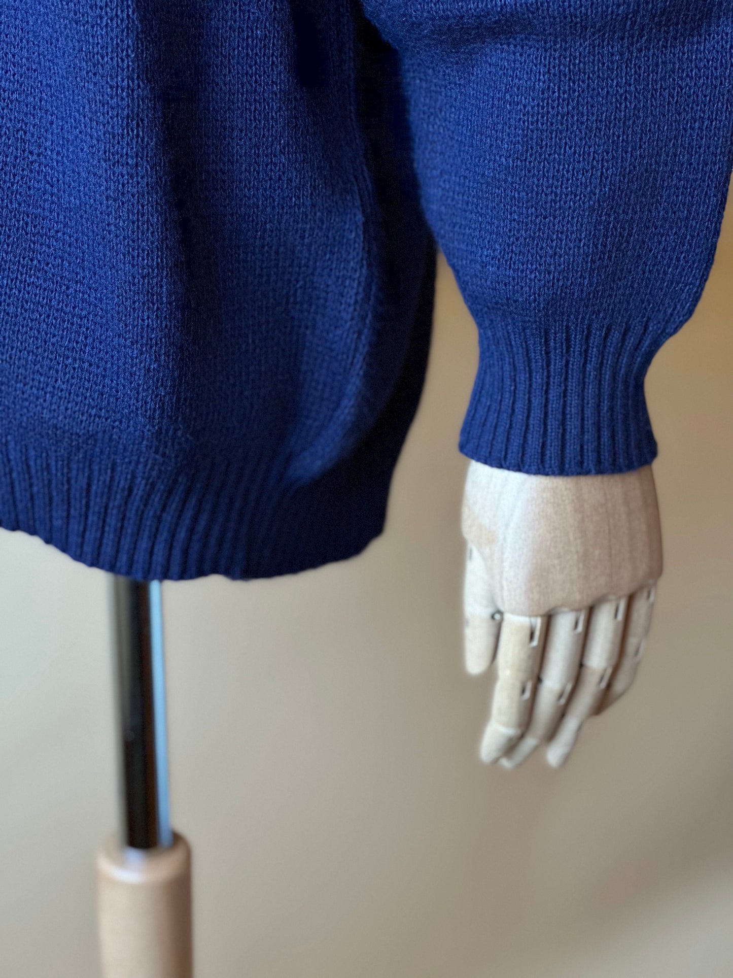 Vintage Blue Woolen Sweater