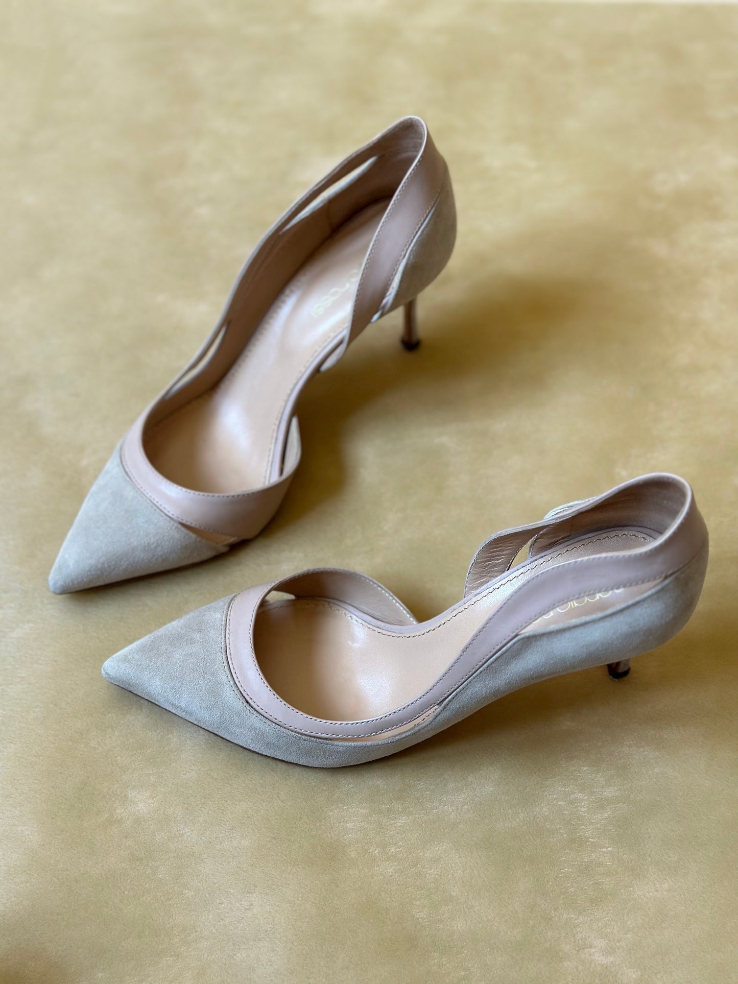 Vintage Sergio Rossi Nude Pumps