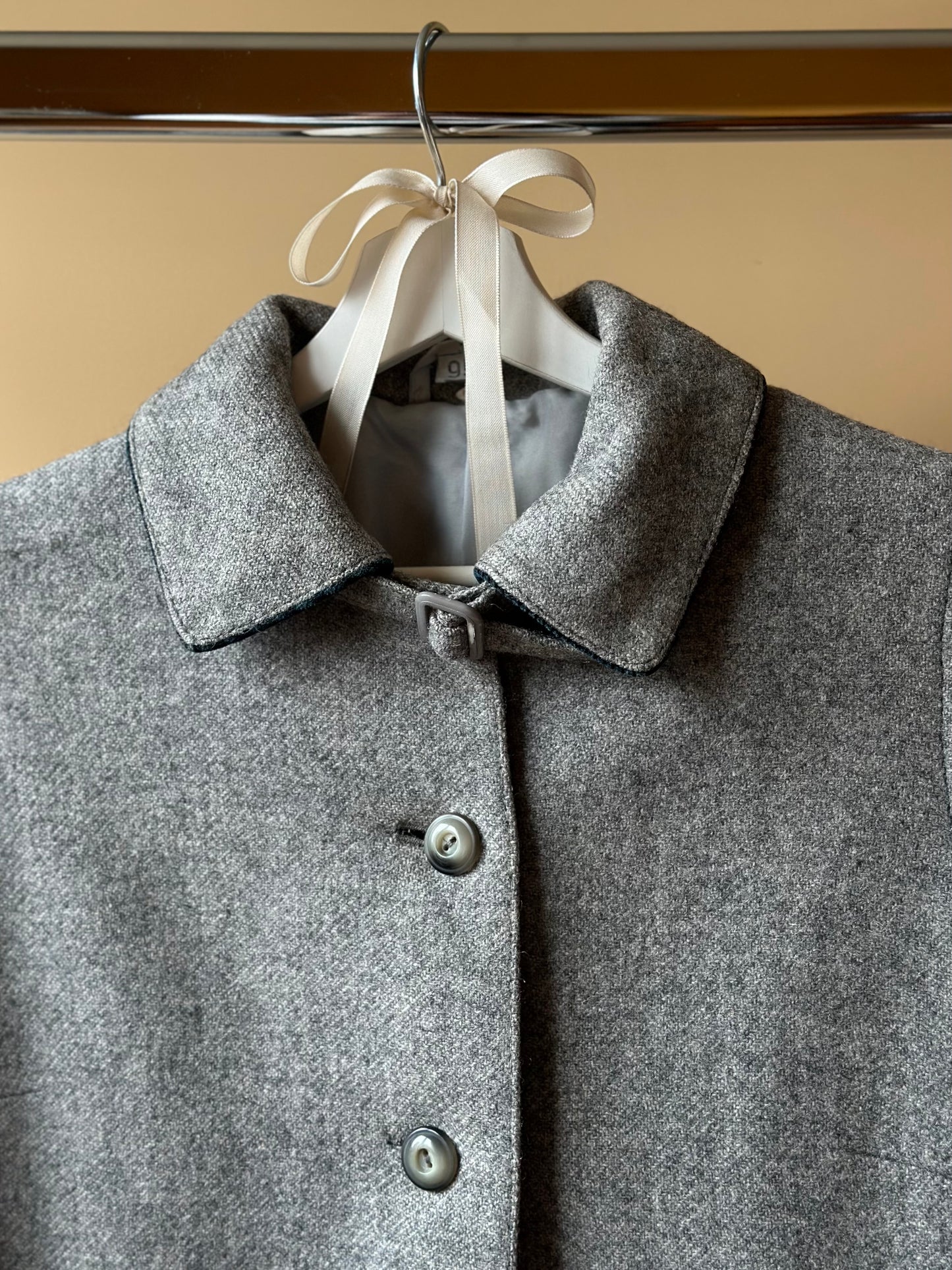 Vintage Gray Loden Coat