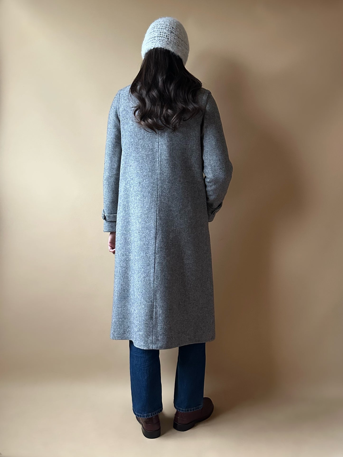 Vintage Gray Loden Coat