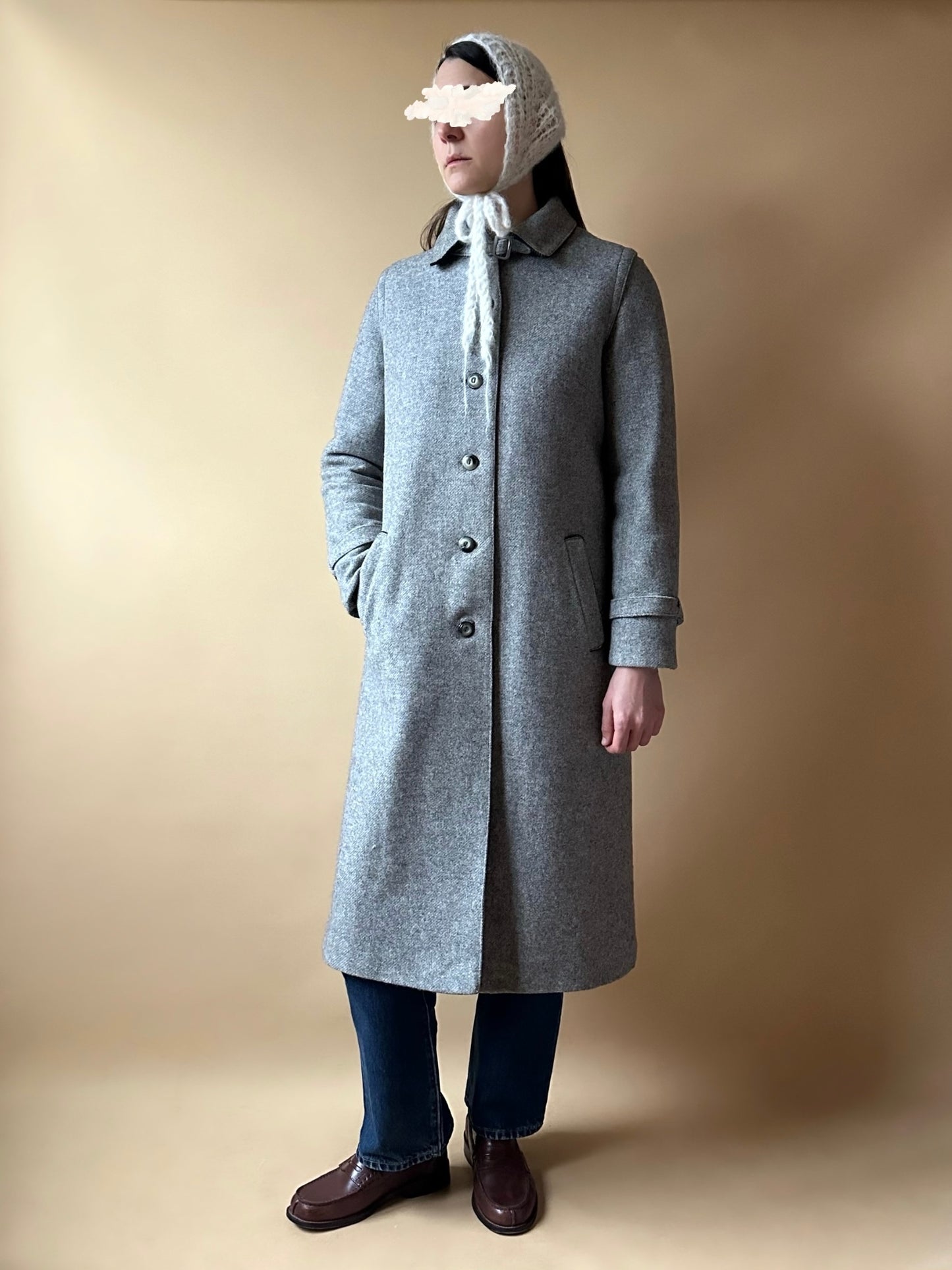 Vintage Gray Loden Coat