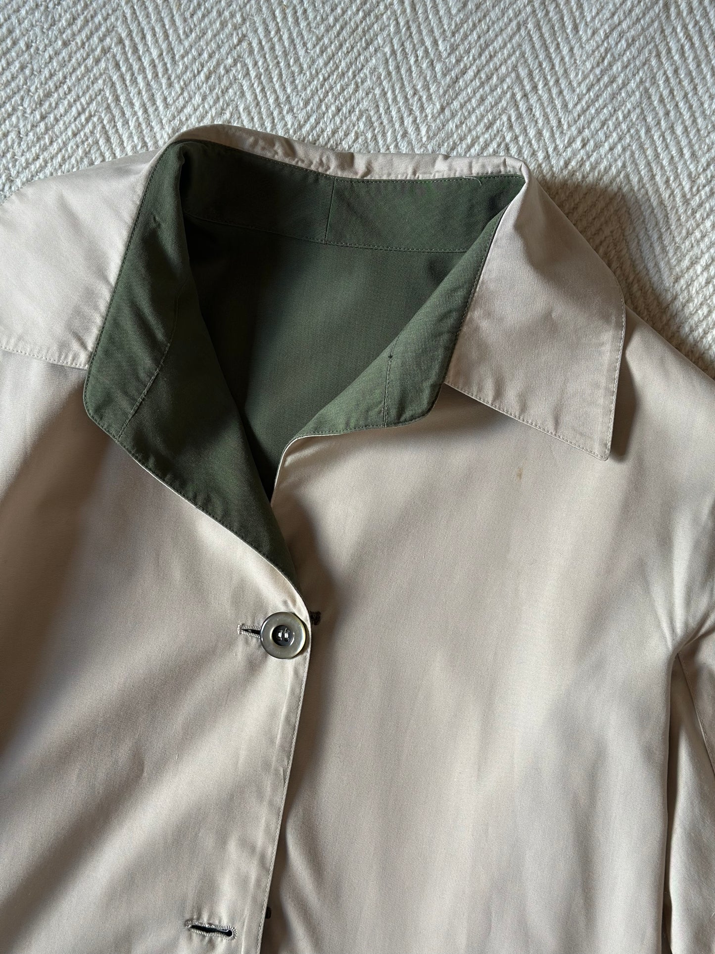 Vintage Reversible Trench Coat