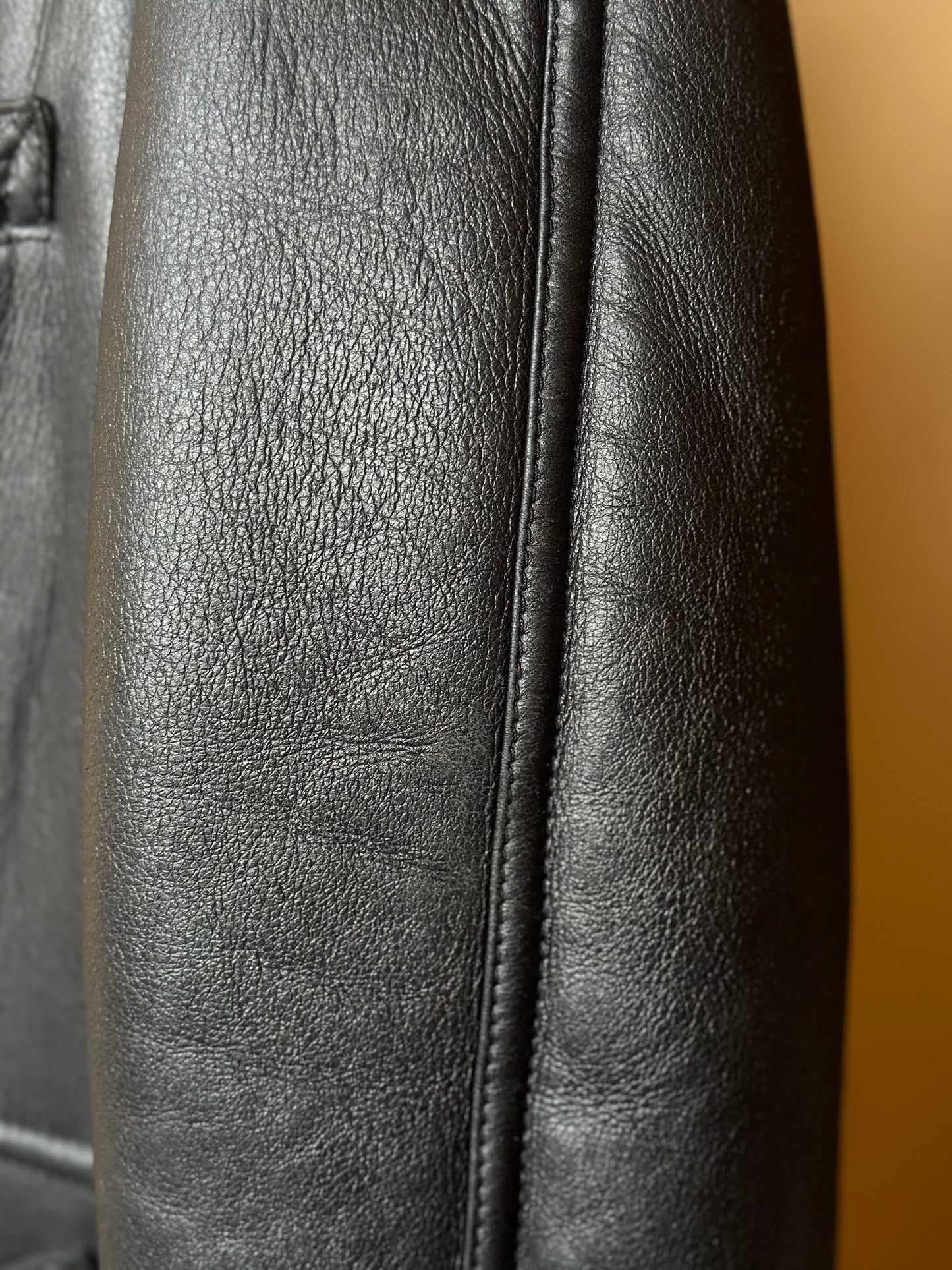 Vintage Max Mara Long Shearling Coat