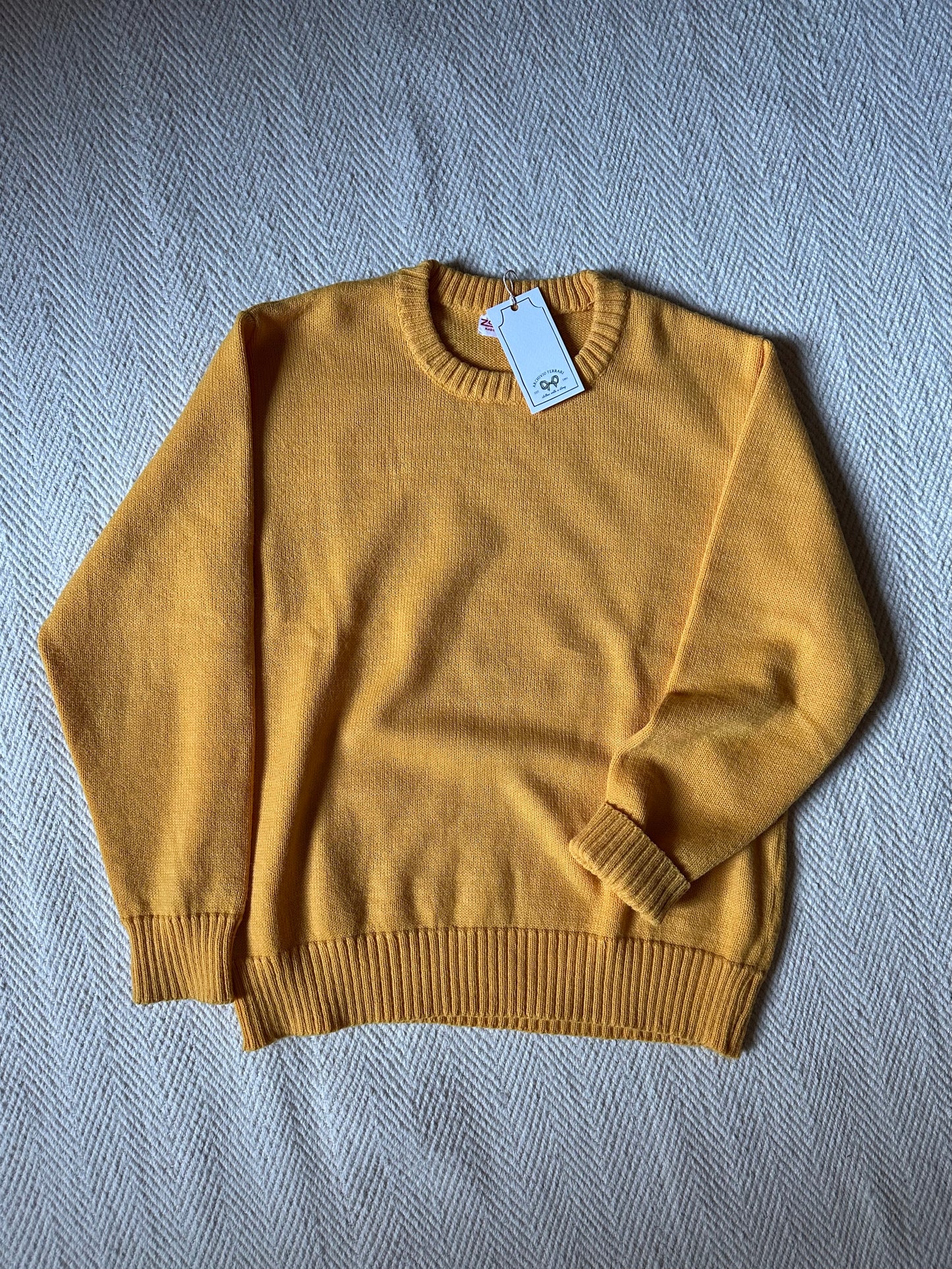 Vintage Mustard Yellow Sweater