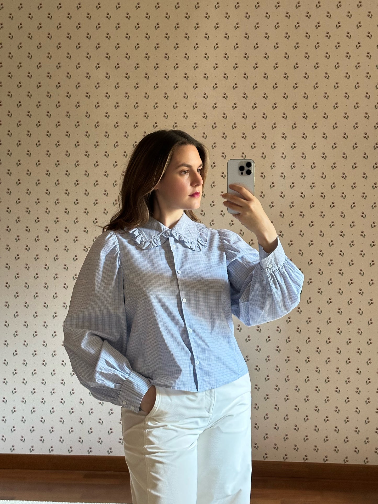Frilled Collar Lazzari Shirt