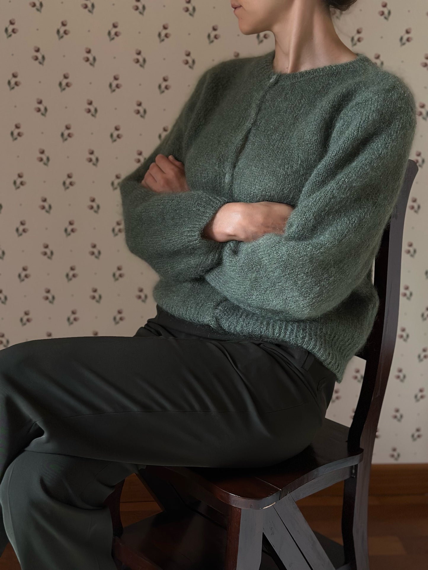 Vintage Moss Green Trousers