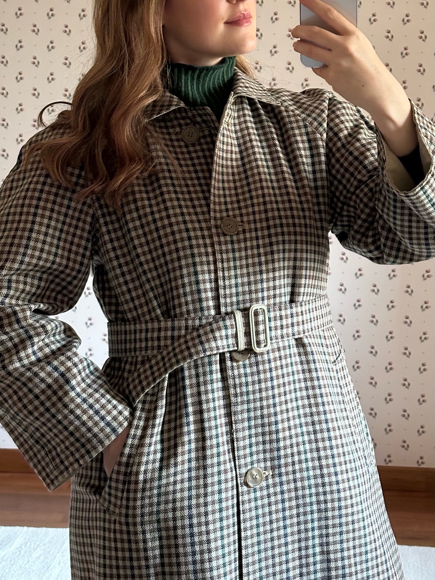 Vintage Reversible Trench Coat