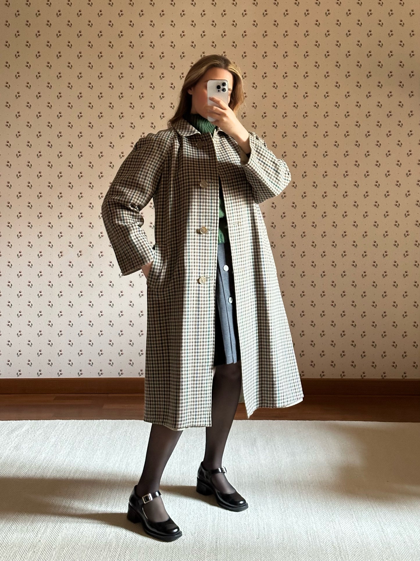 Vintage Reversible Trench Coat