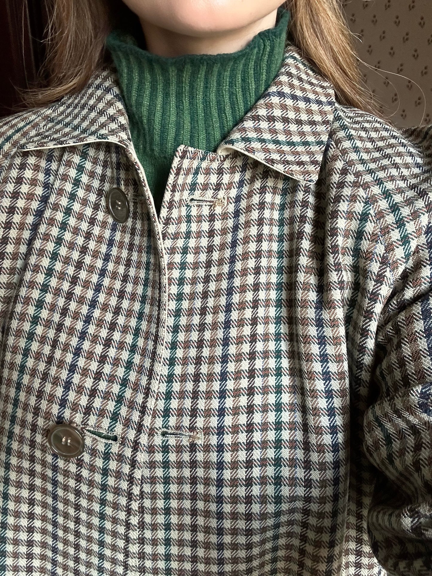Vintage Reversible Trench Coat