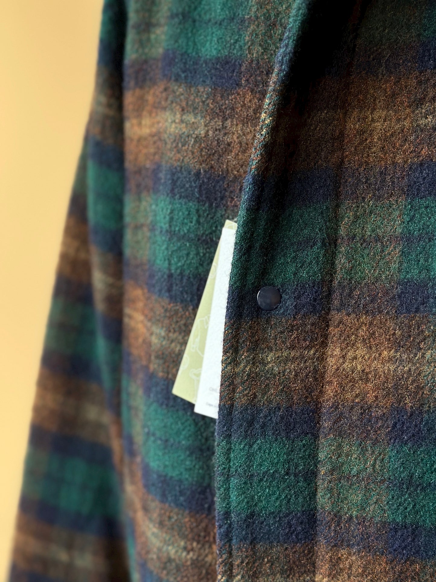 Vintage Burberry Checkered Woolen Coat