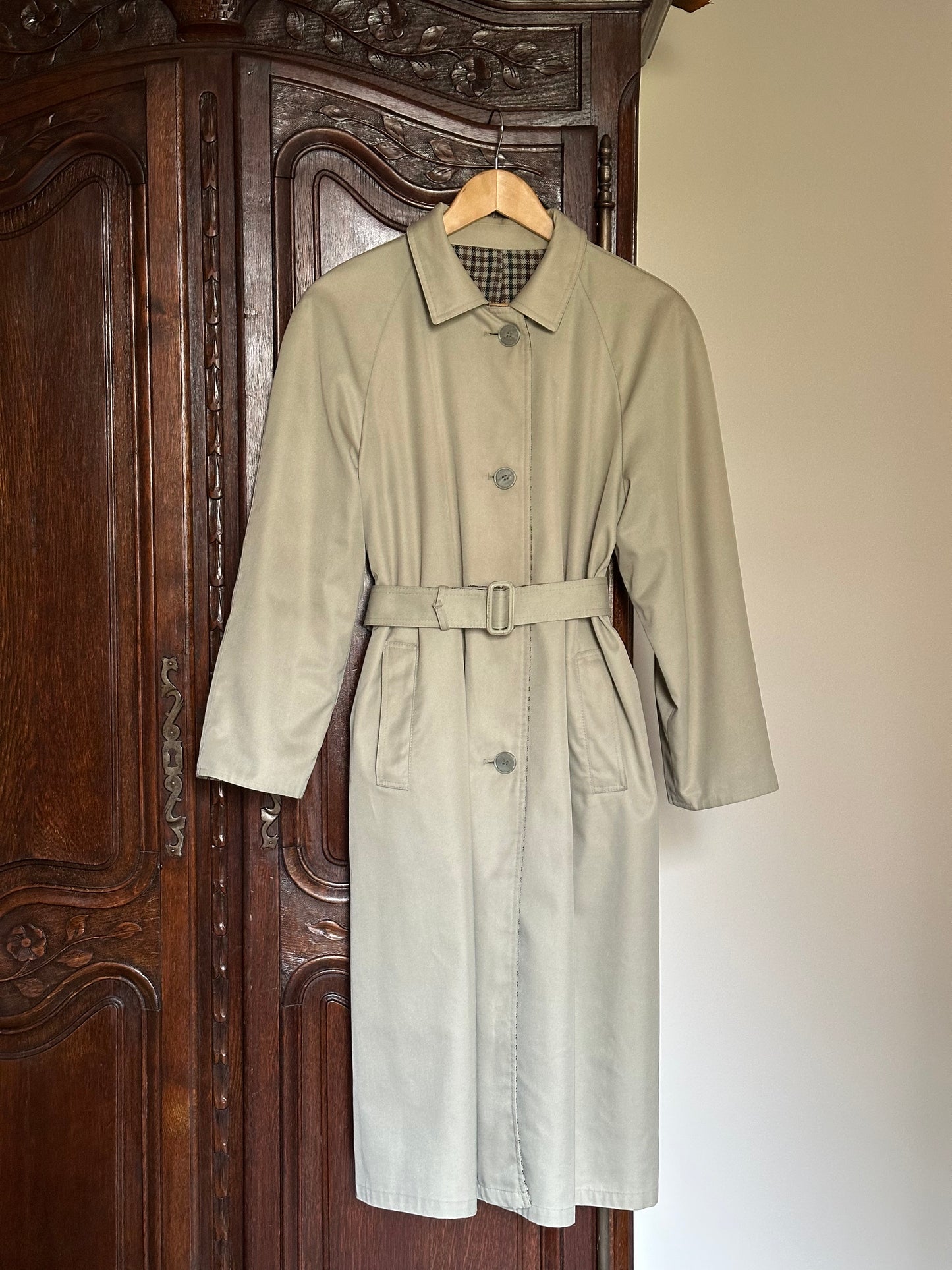 Vintage Reversible Trench Coat