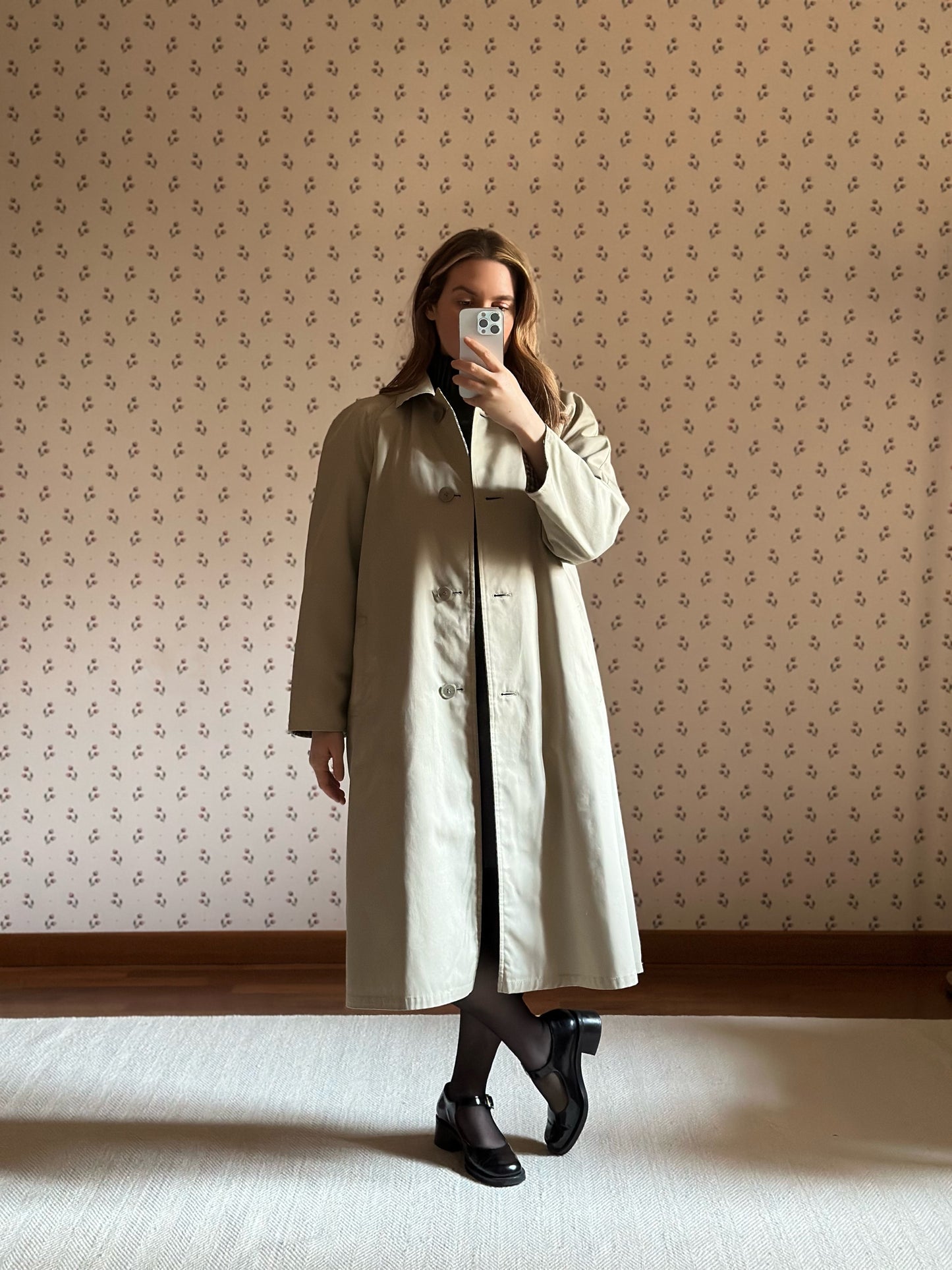 Vintage Reversible Trench Coat
