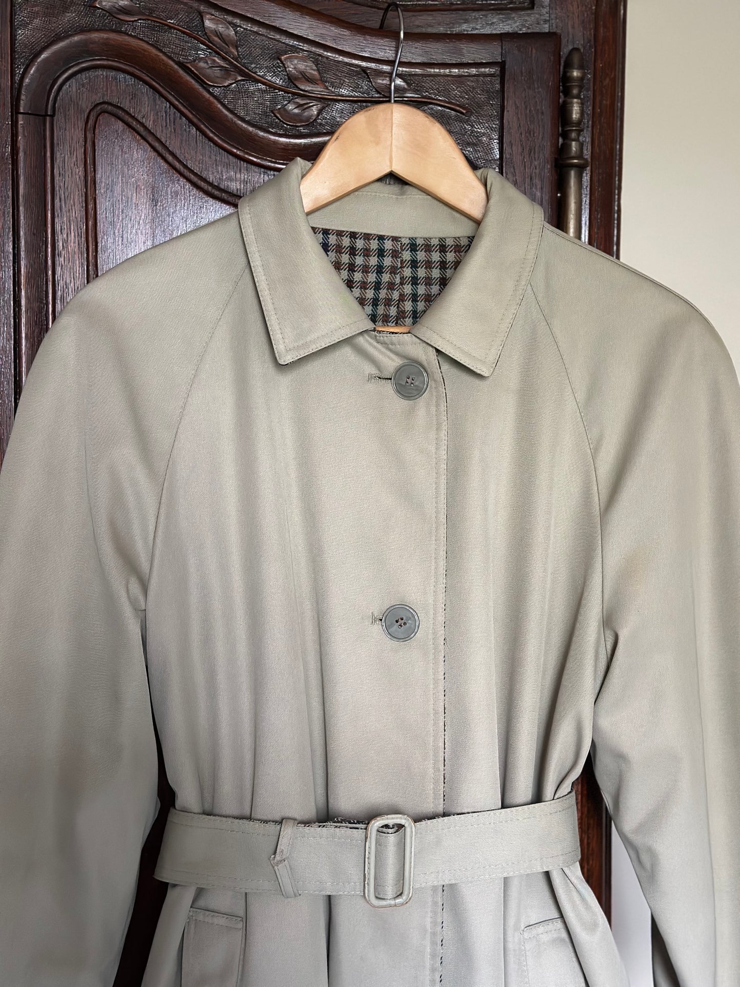 Vintage Reversible Trench Coat