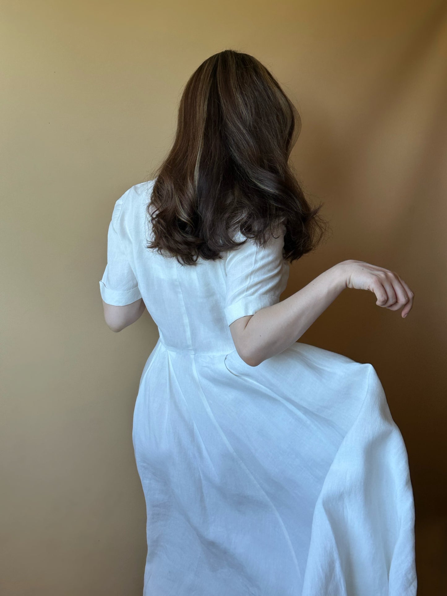 Vintage Max Mara Pleated Dress