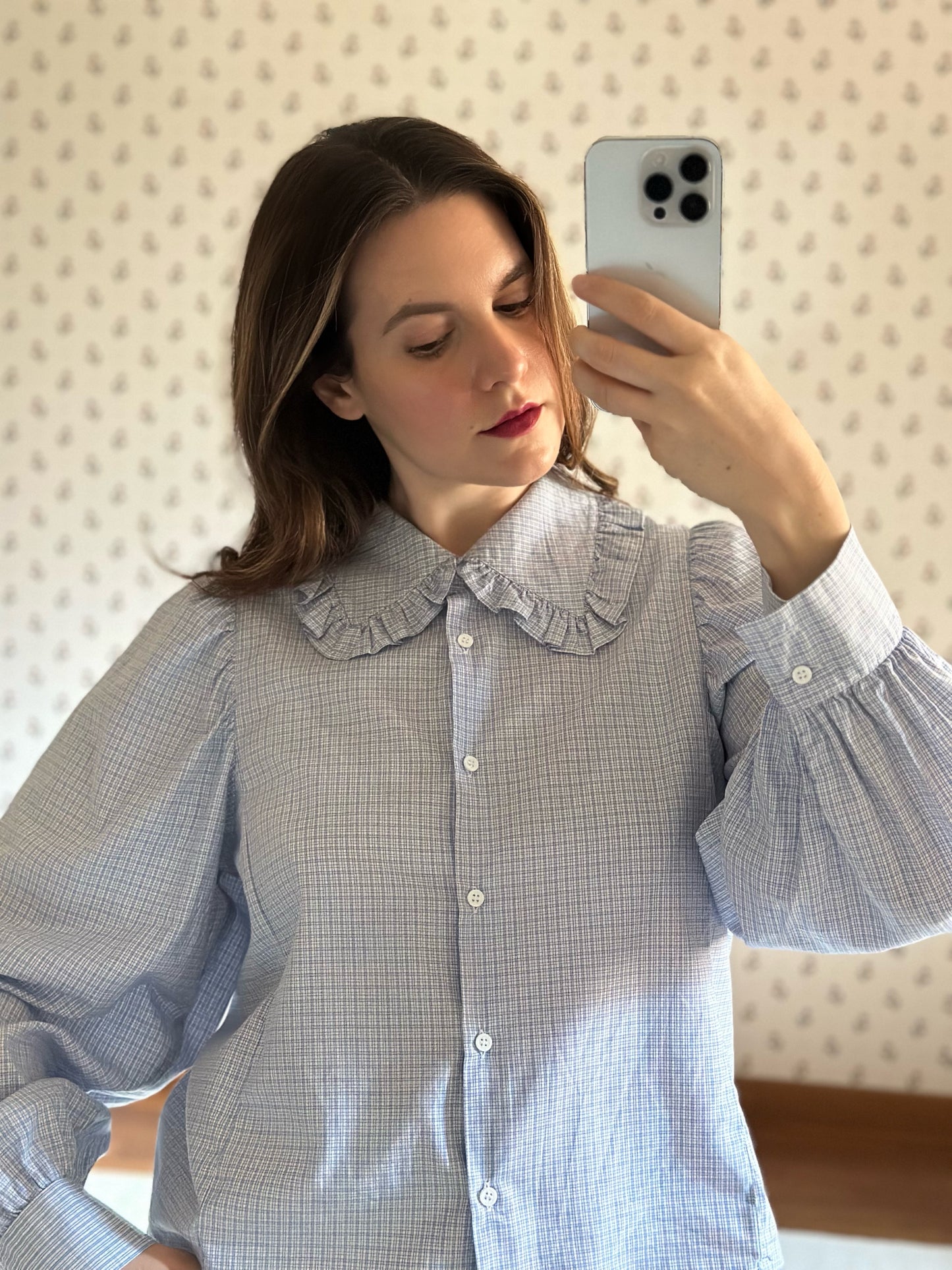 Frilled Collar Lazzari Shirt