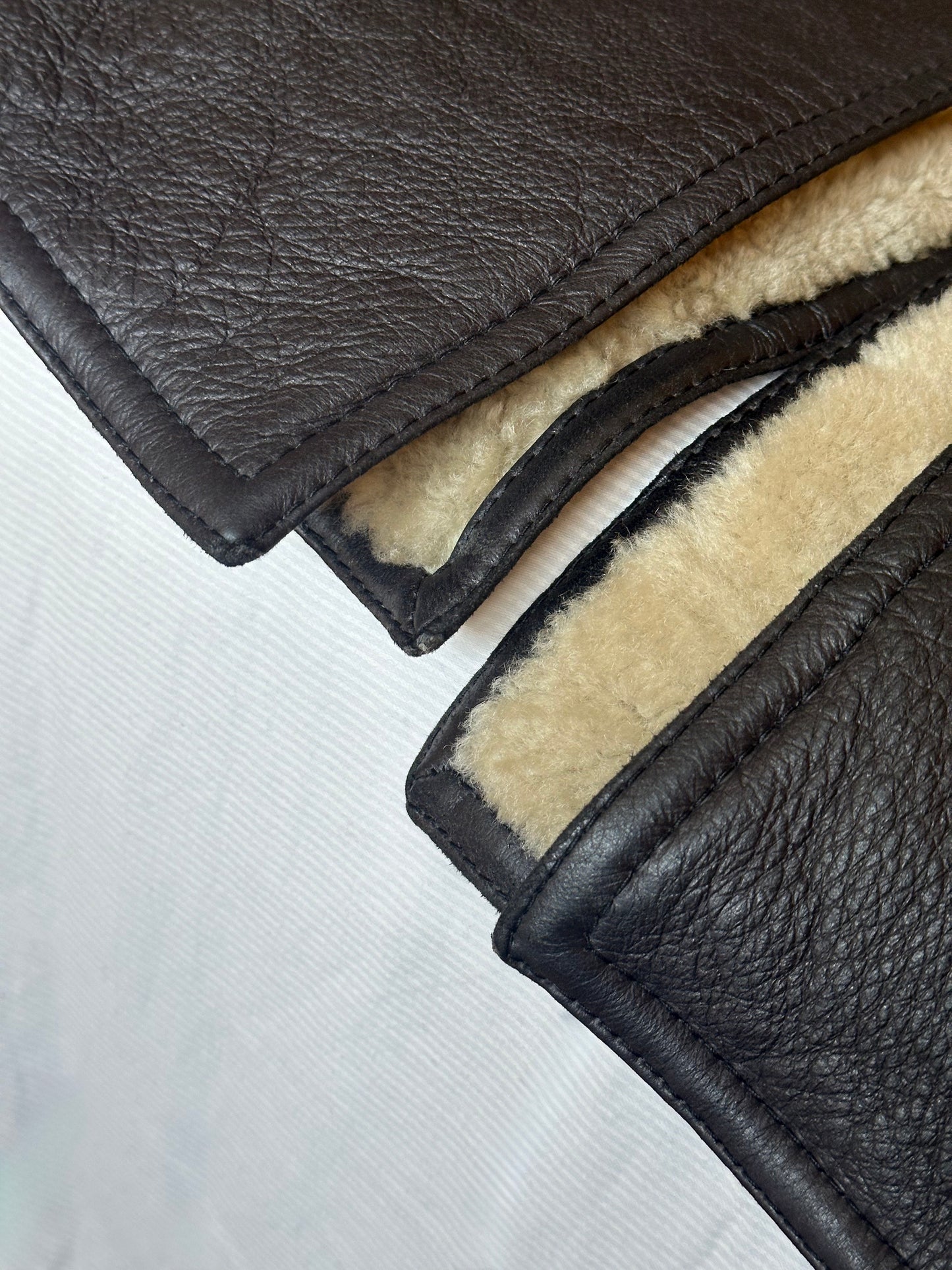 Vintage Max Mara Long Shearling Coat