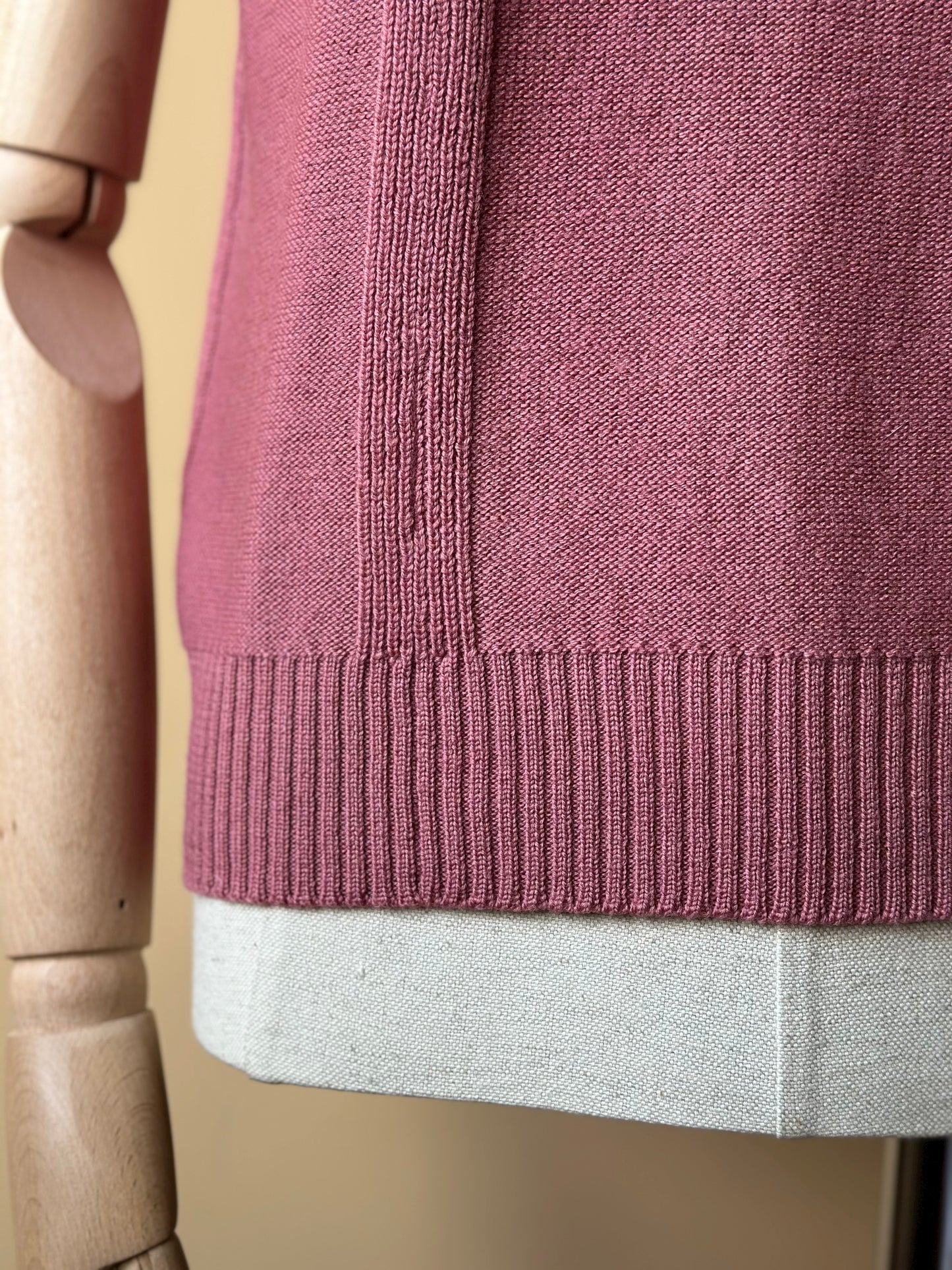 Vintage Christian Dior Dust Pink Vest