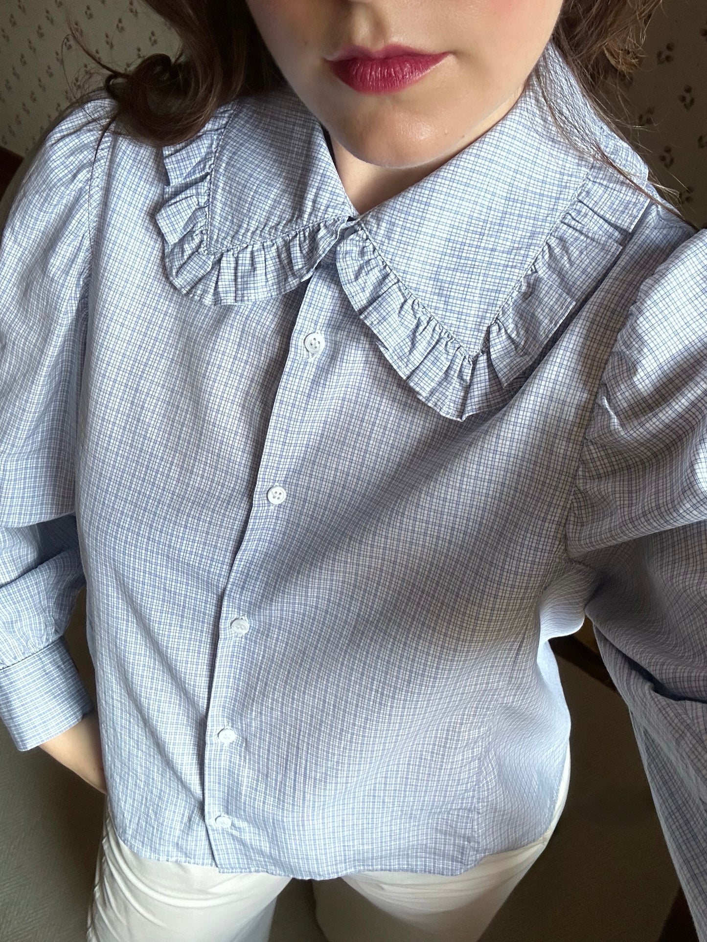 Frilled Collar Lazzari Shirt