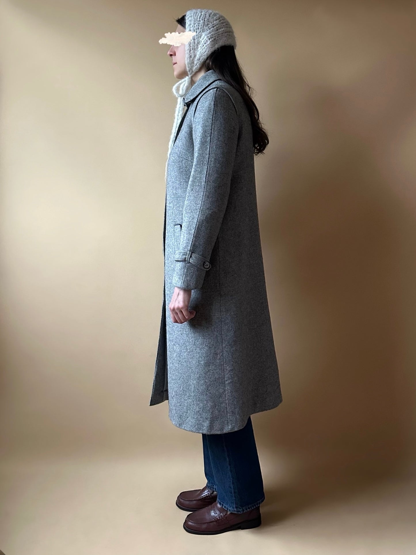 Vintage Gray Loden Coat