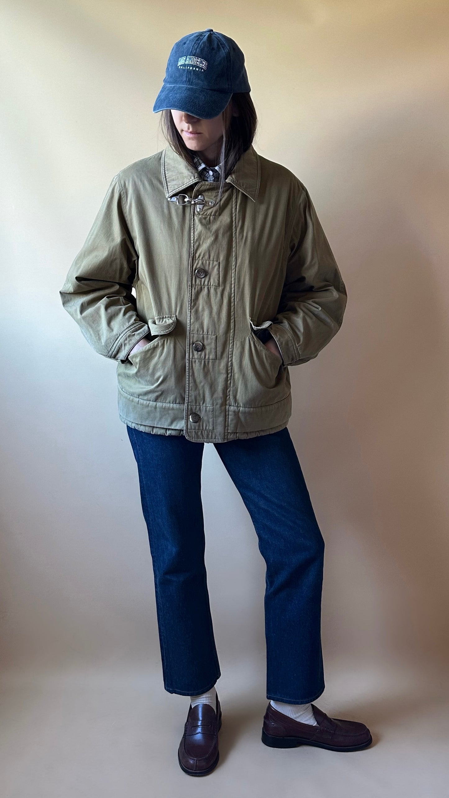 Vintage Khaki Work Jacket