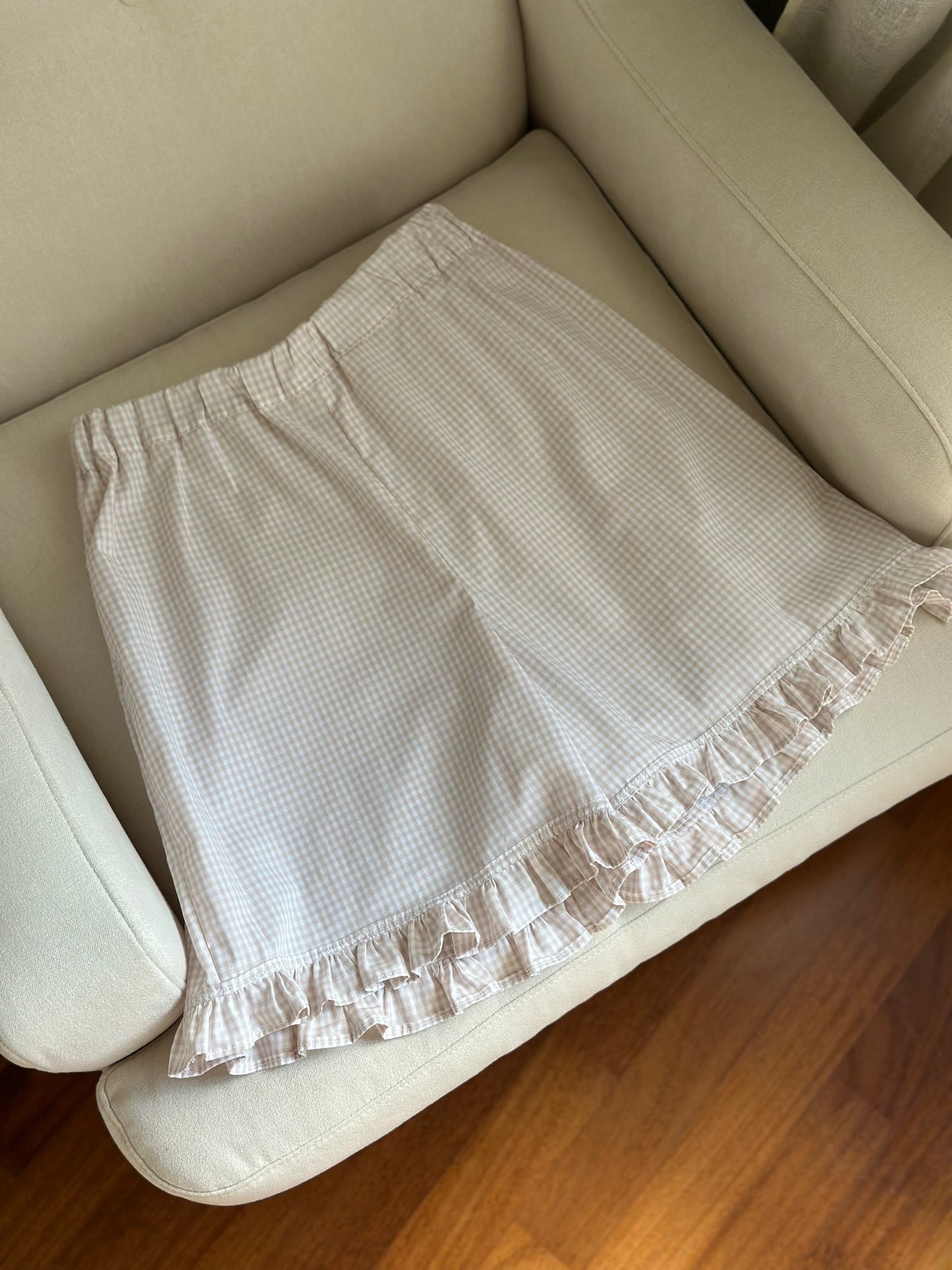 Cotton Frilled Shorts