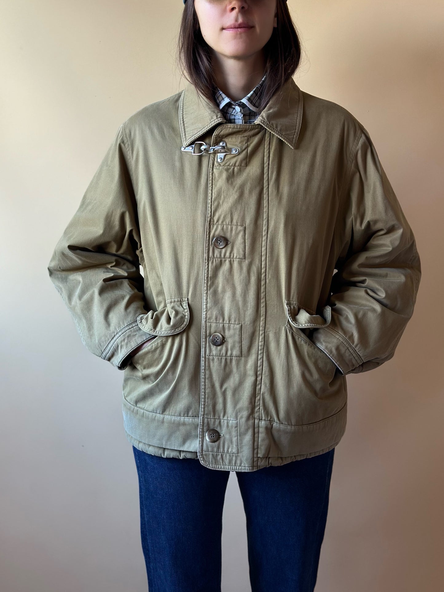 Vintage Khaki Work Jacket