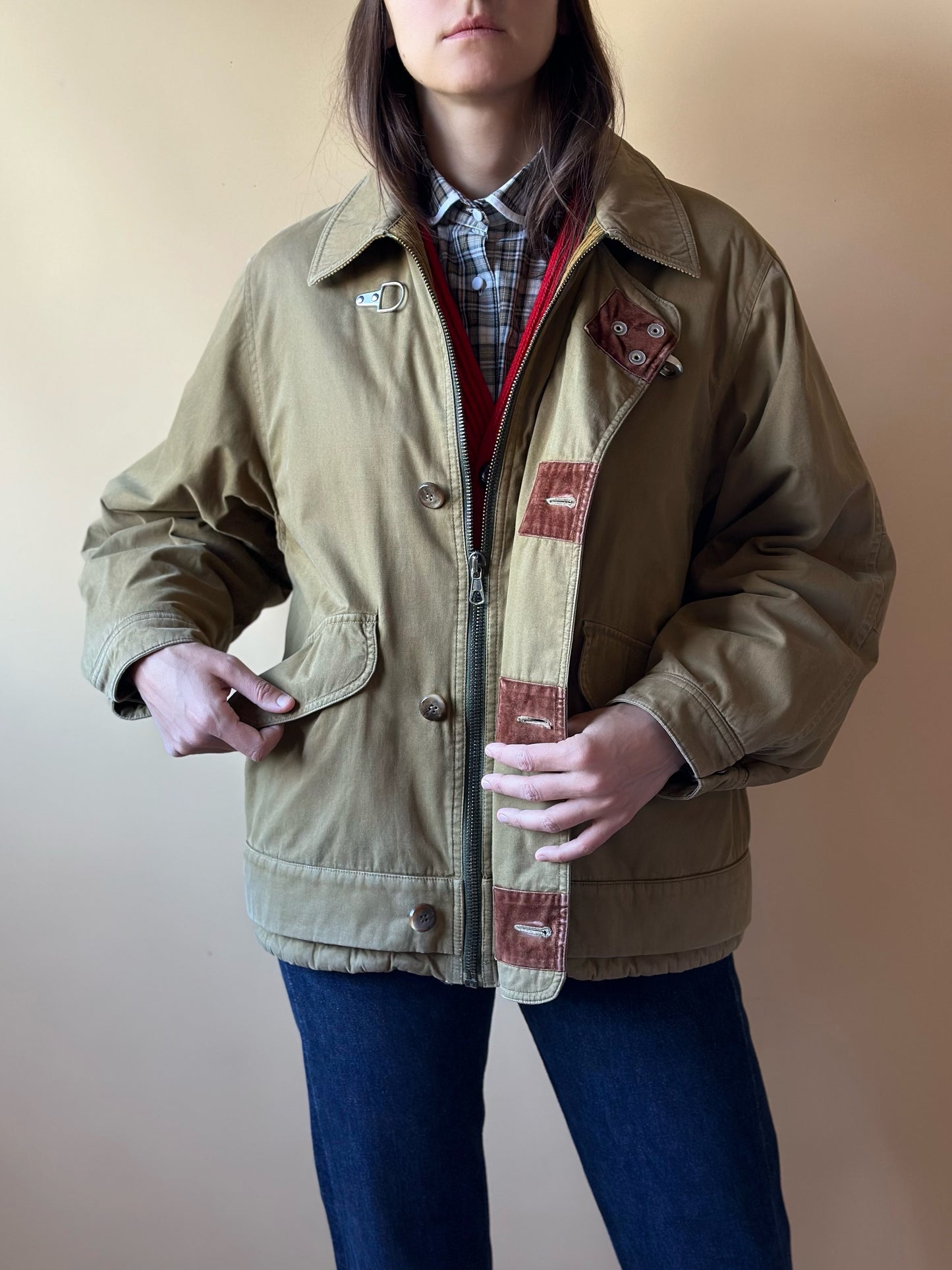 Vintage Khaki Work Jacket