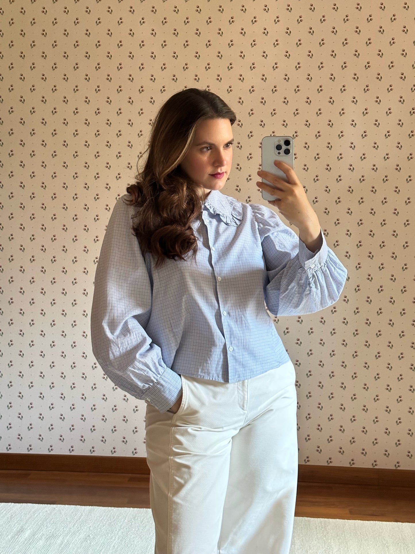 Frilled Collar Lazzari Shirt