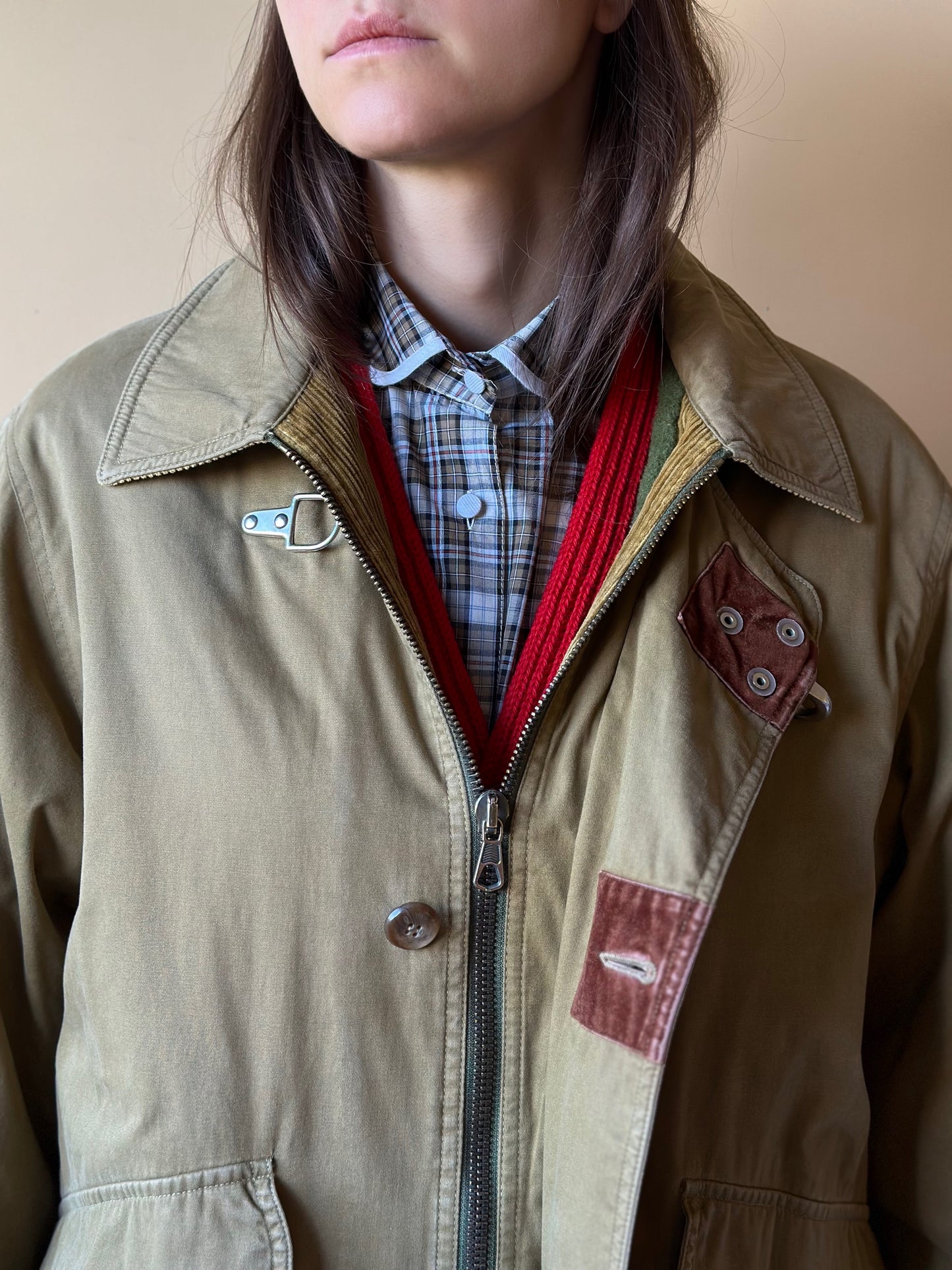 Vintage Khaki Work Jacket