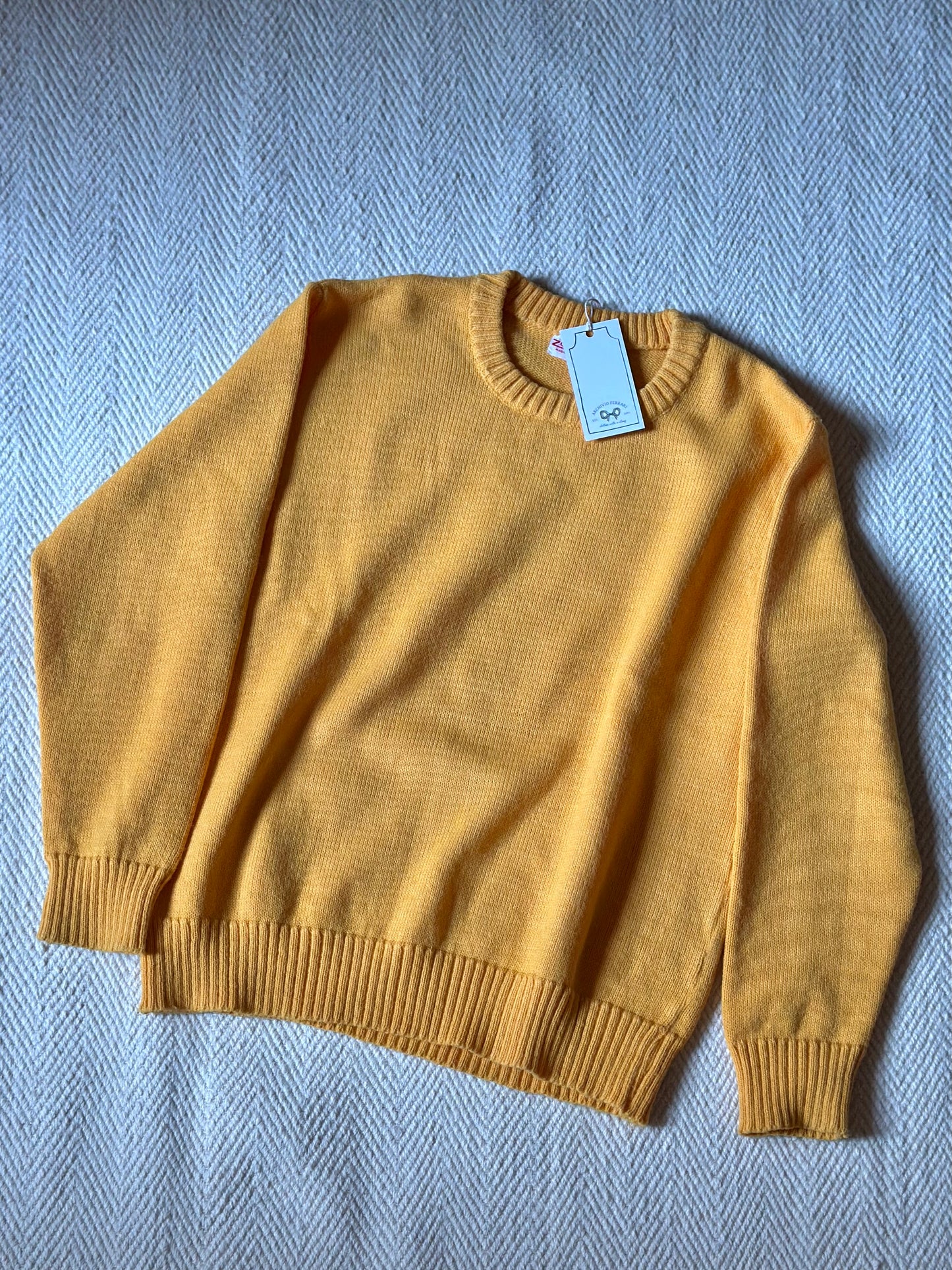 Vintage Mustard Yellow Sweater
