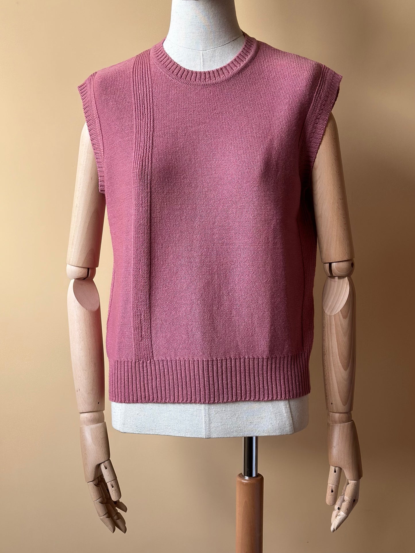 Vintage Christian Dior Dust Pink Vest