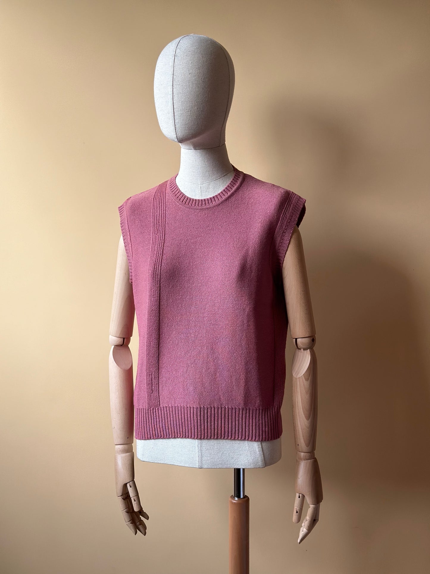 Vintage Christian Dior Dust Pink Vest