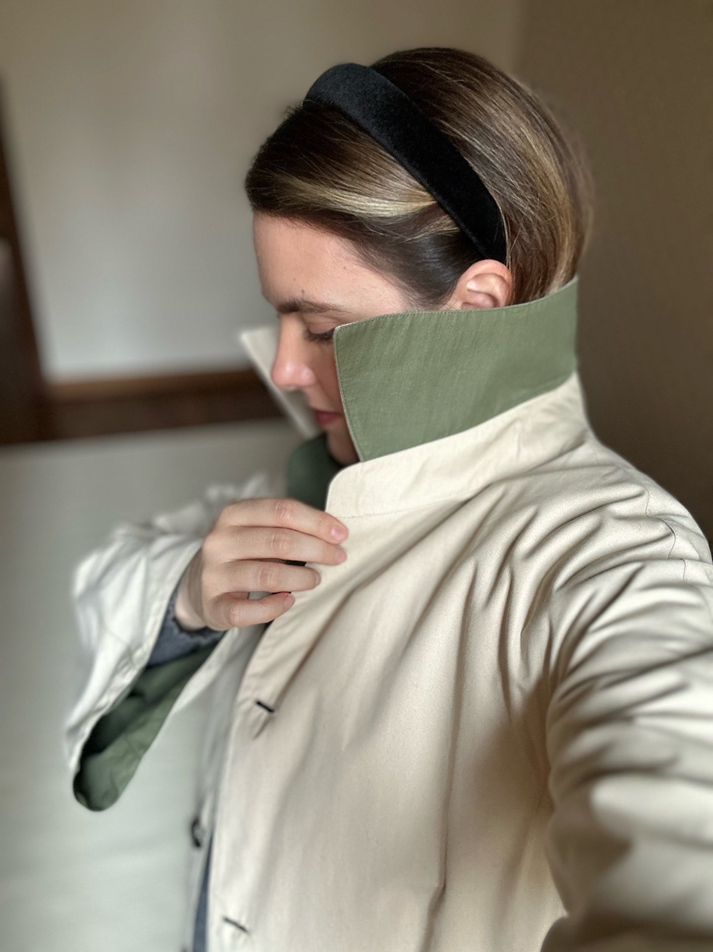 Vintage Reversible Trench Coat