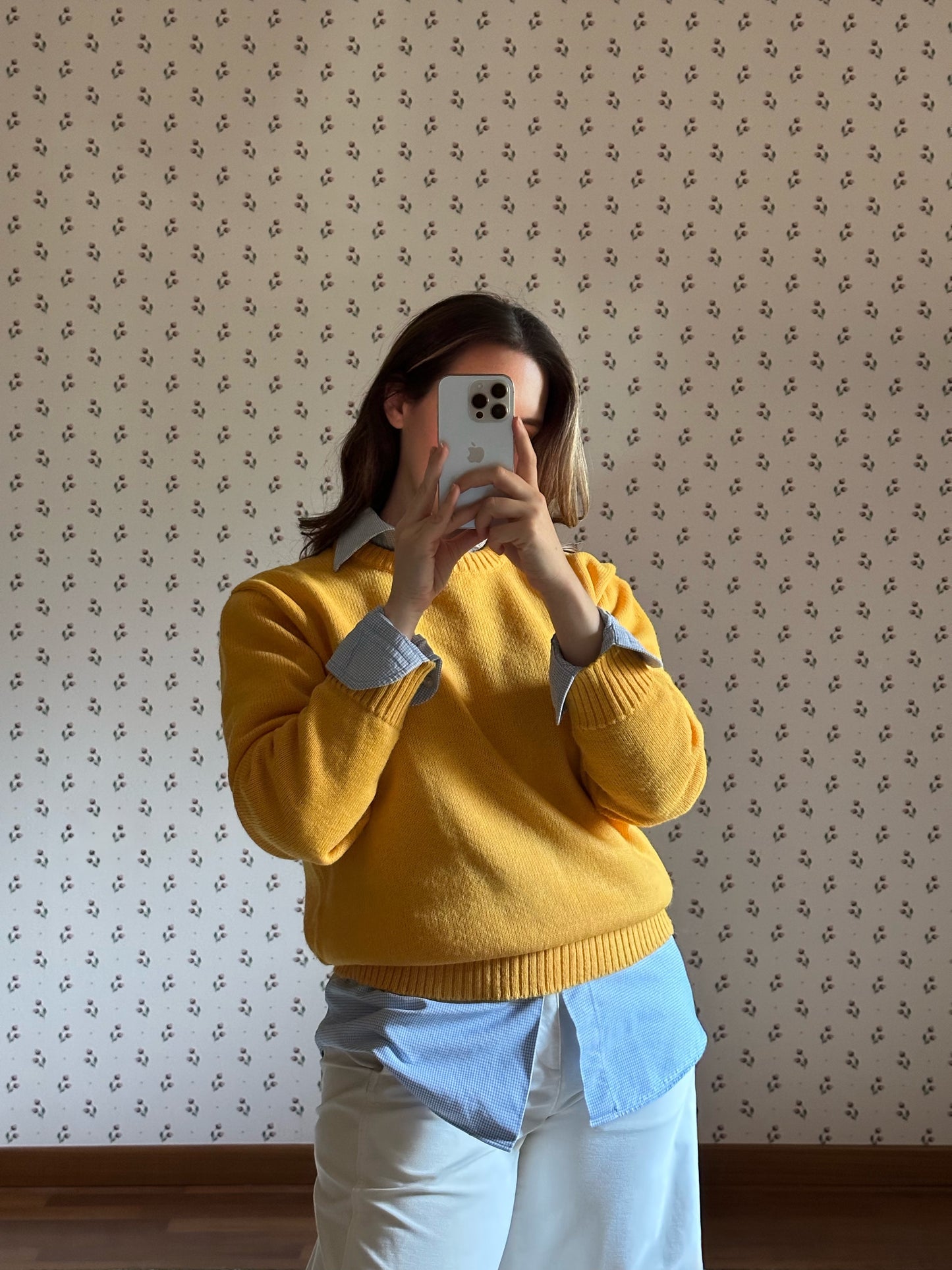 Vintage Mustard Yellow Sweater