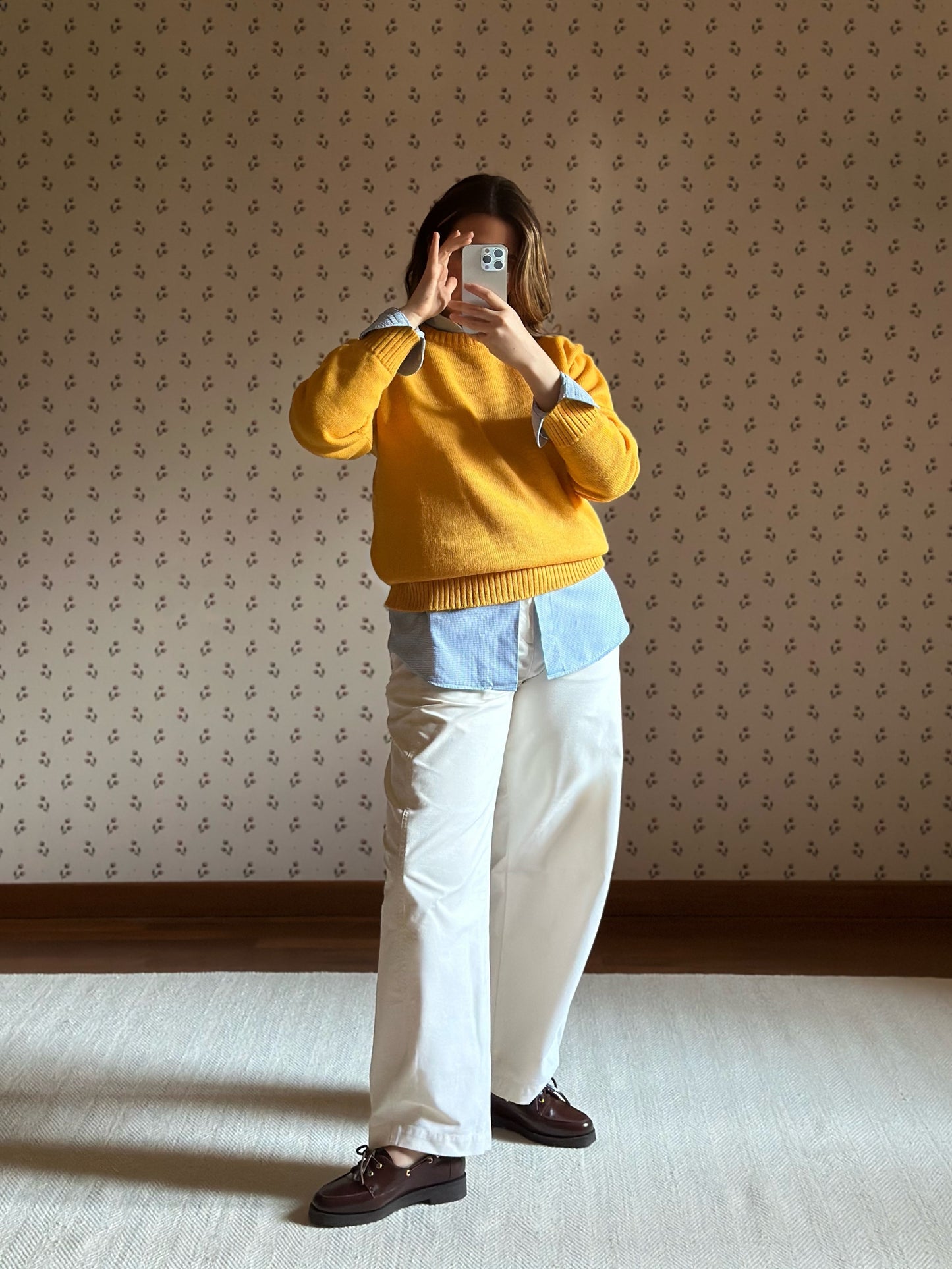 Vintage Mustard Yellow Sweater