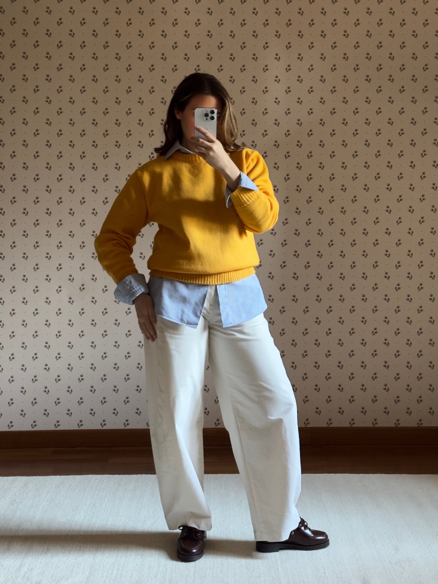 Vintage Mustard Yellow Sweater