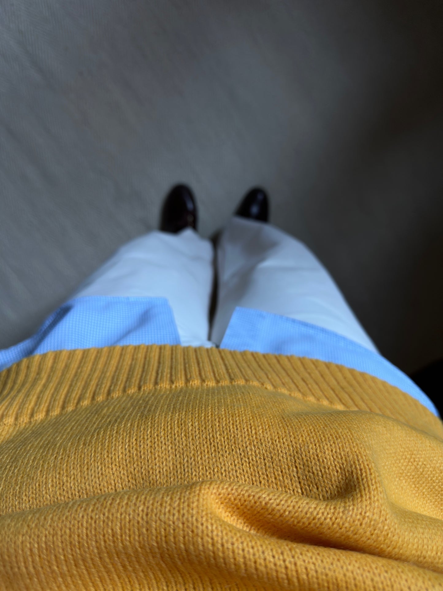 Vintage Mustard Yellow Sweater
