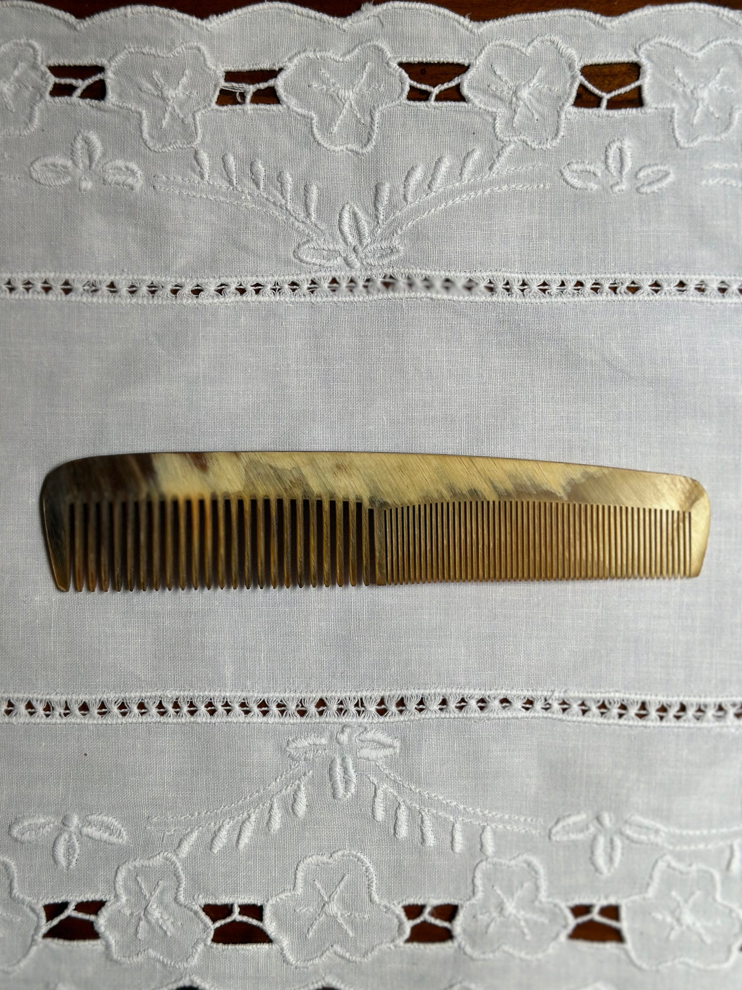 Vintage Bone Comb 1
