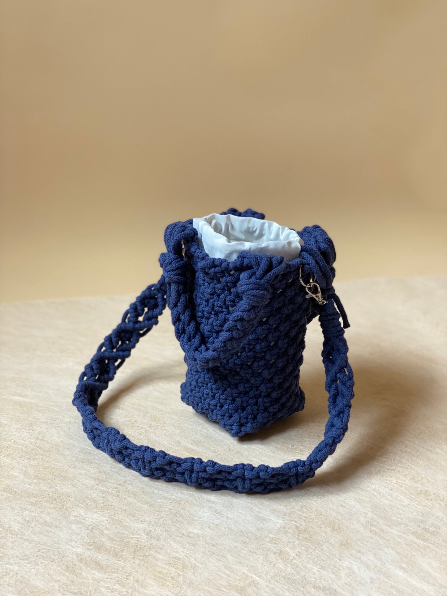 POPPY - Pure Cotton Handmade Macramè Bucket