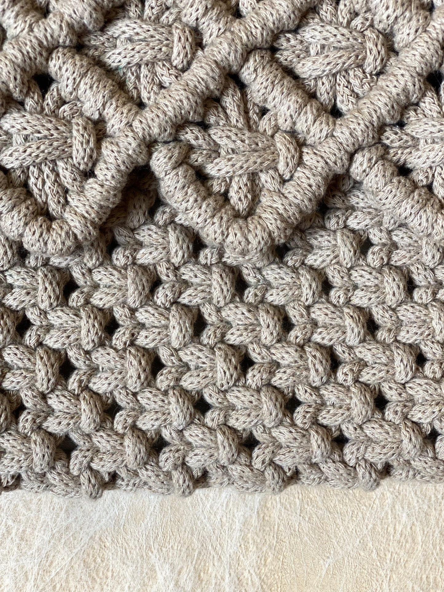 LILY - Pure Cotton Handmade Crossbody Macramè Bag