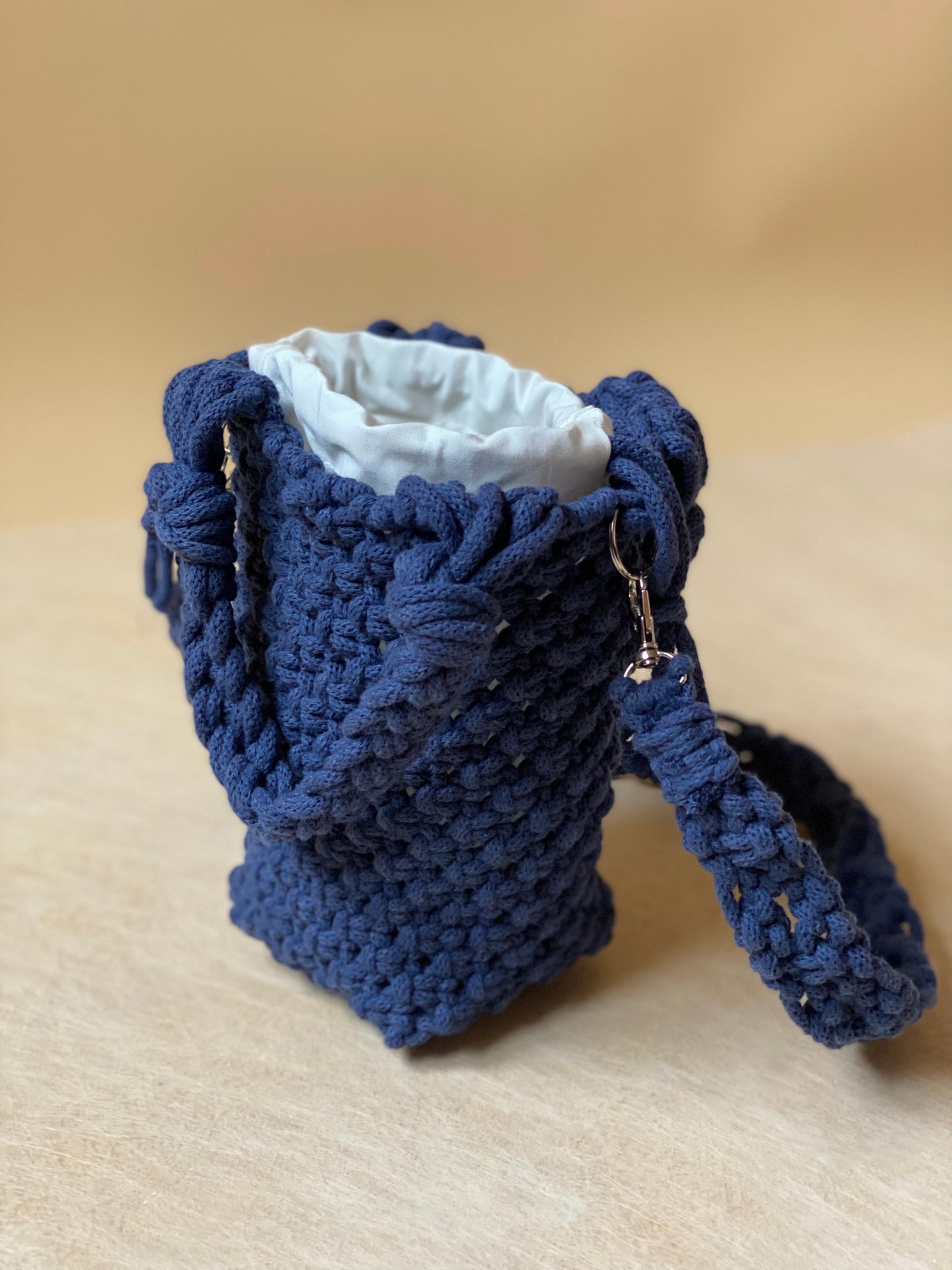 POPPY - Pure Cotton Handmade Macramè Bucket